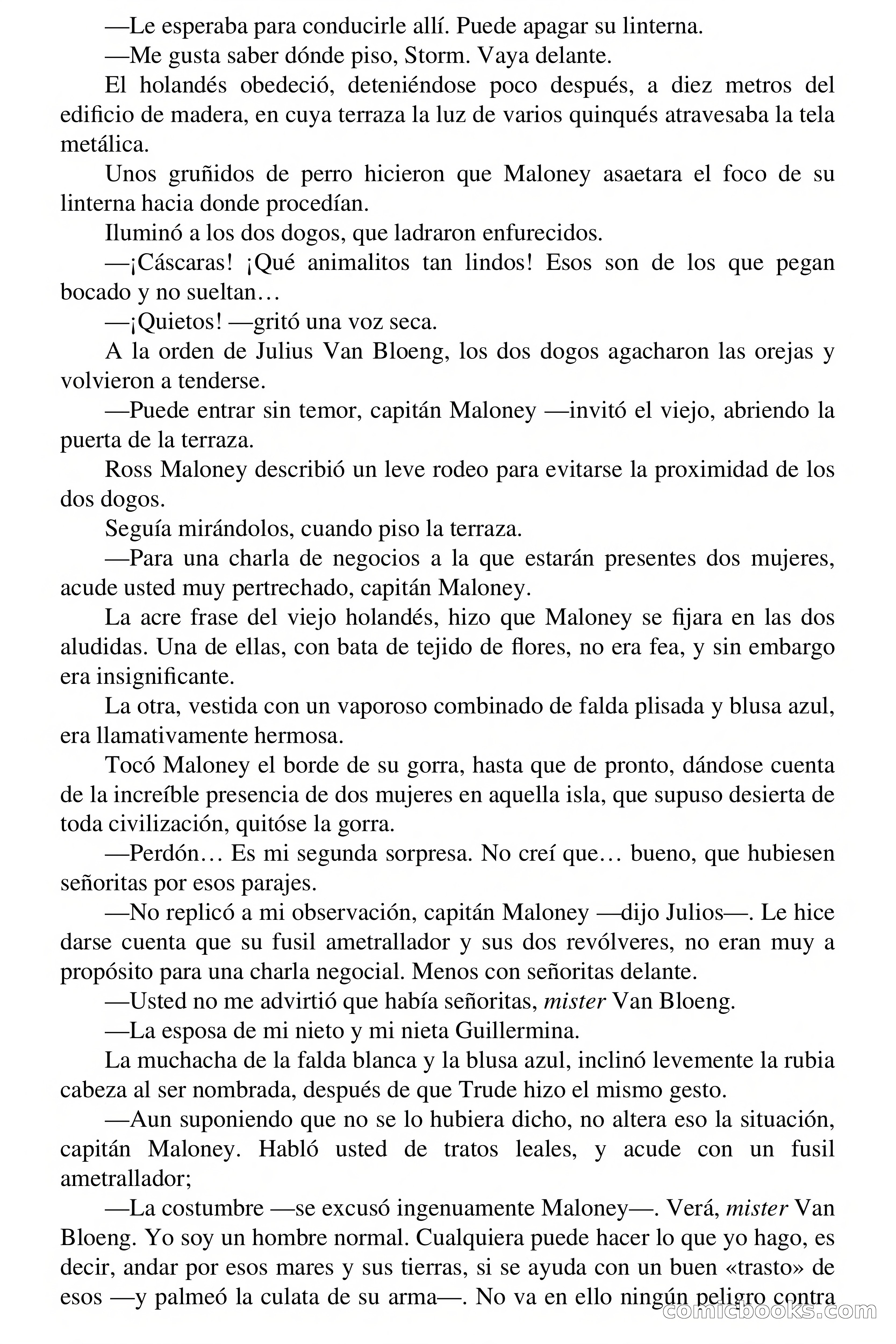 Capitán Pantera: El tiburón malayo — page 36 of 71