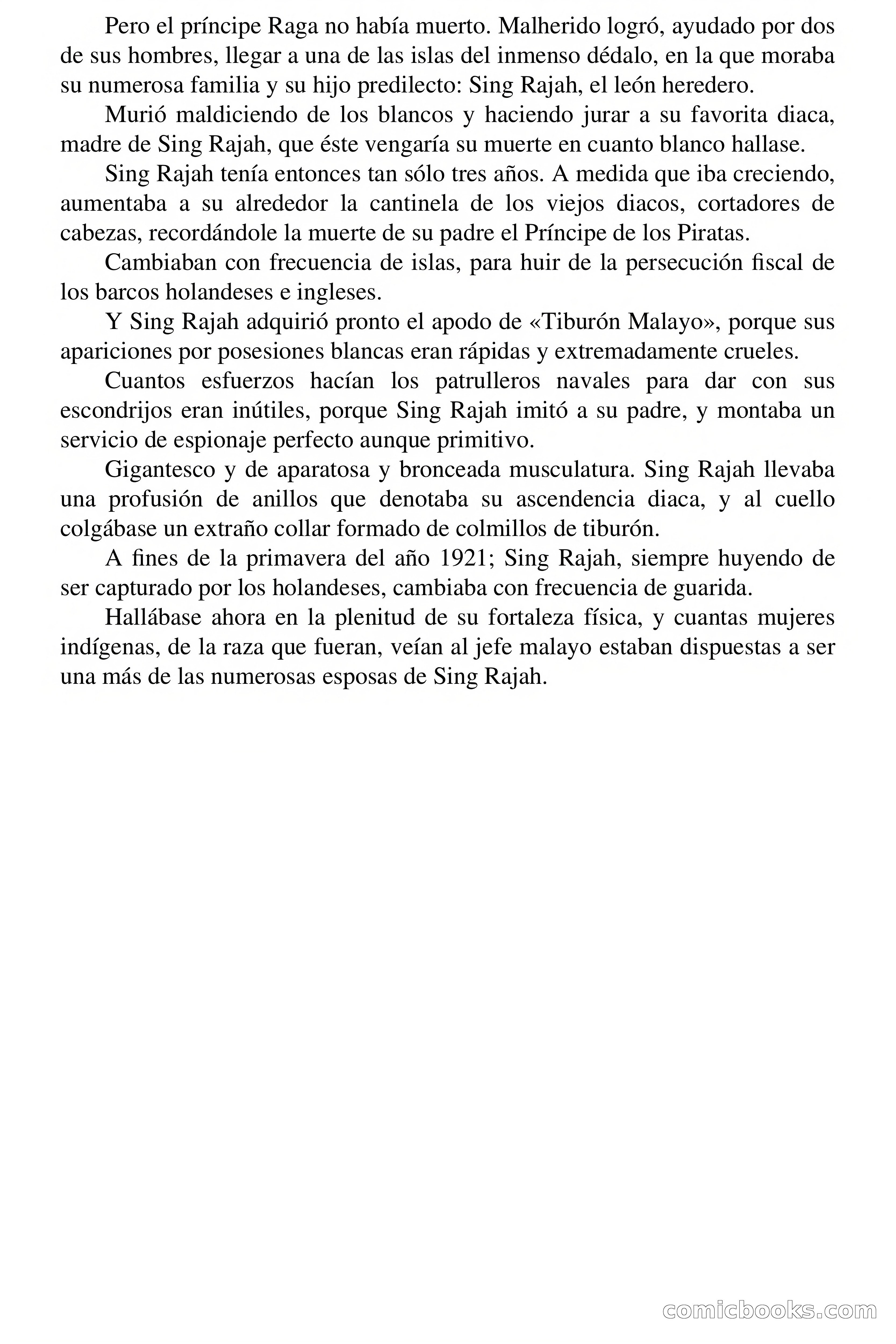 Capitán Pantera: El tiburón malayo — page 45 of 71