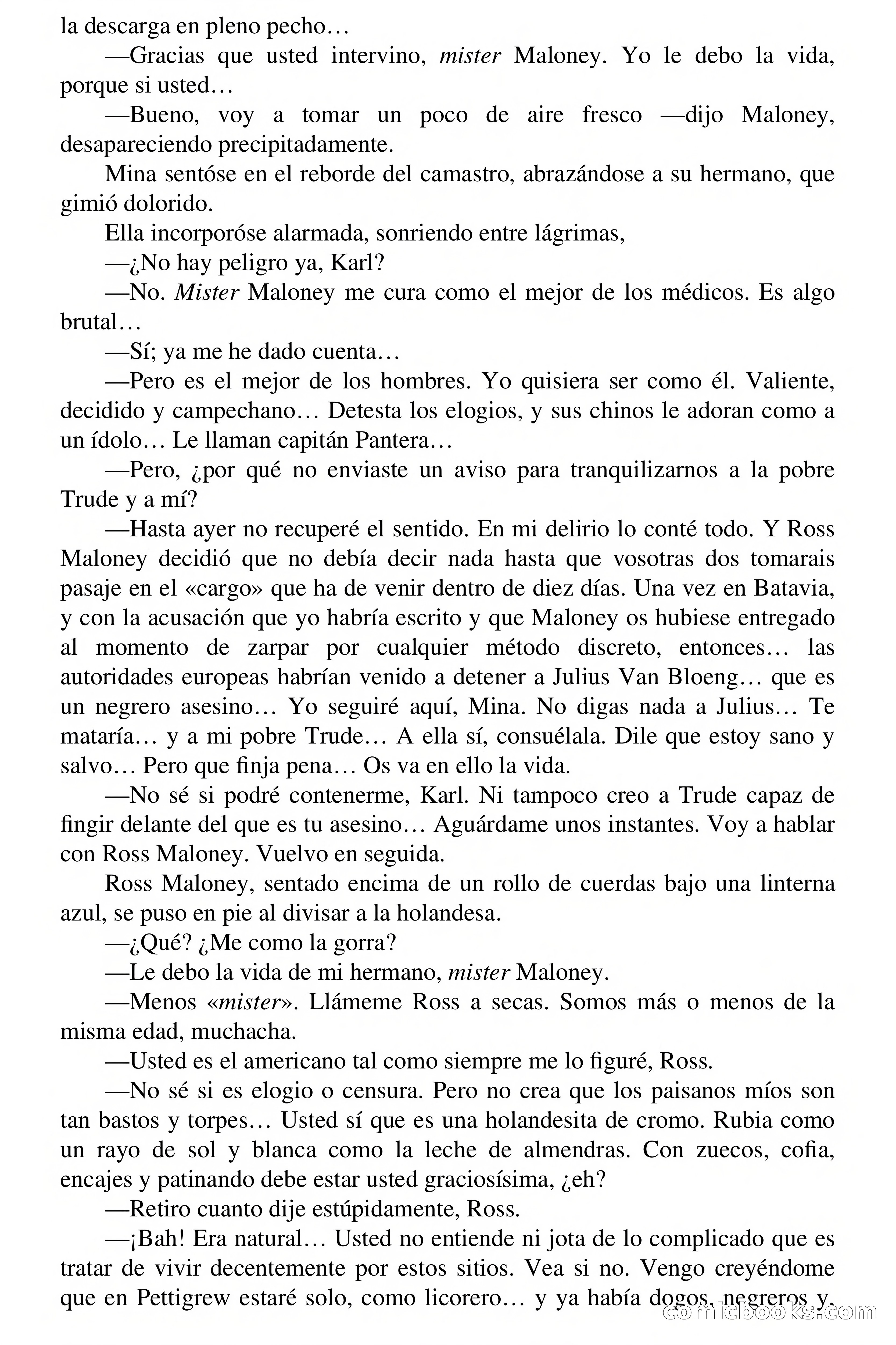Capitán Pantera: El tiburón malayo — page 52 of 71