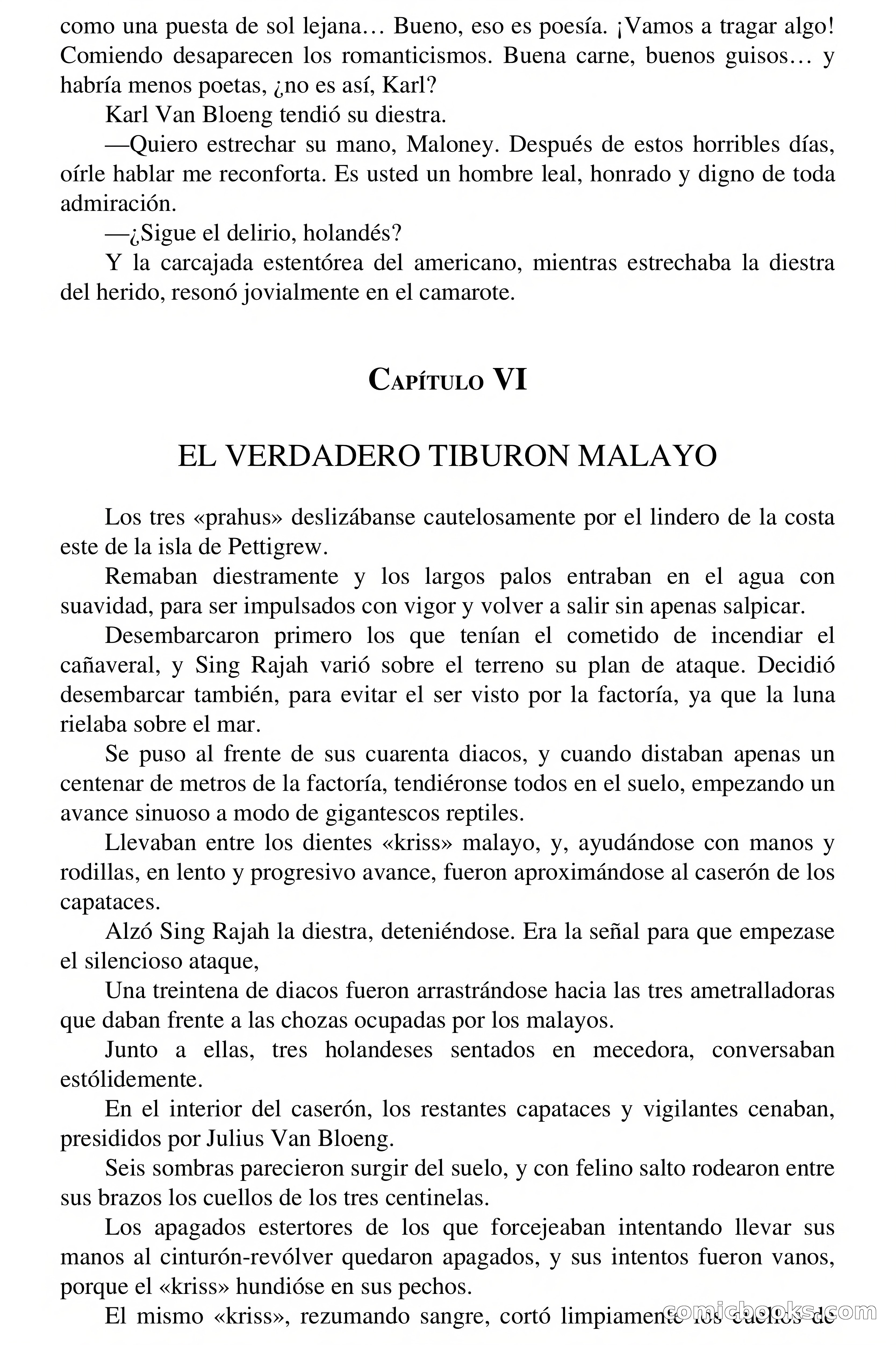 Capitán Pantera: El tiburón malayo — page 55 of 71