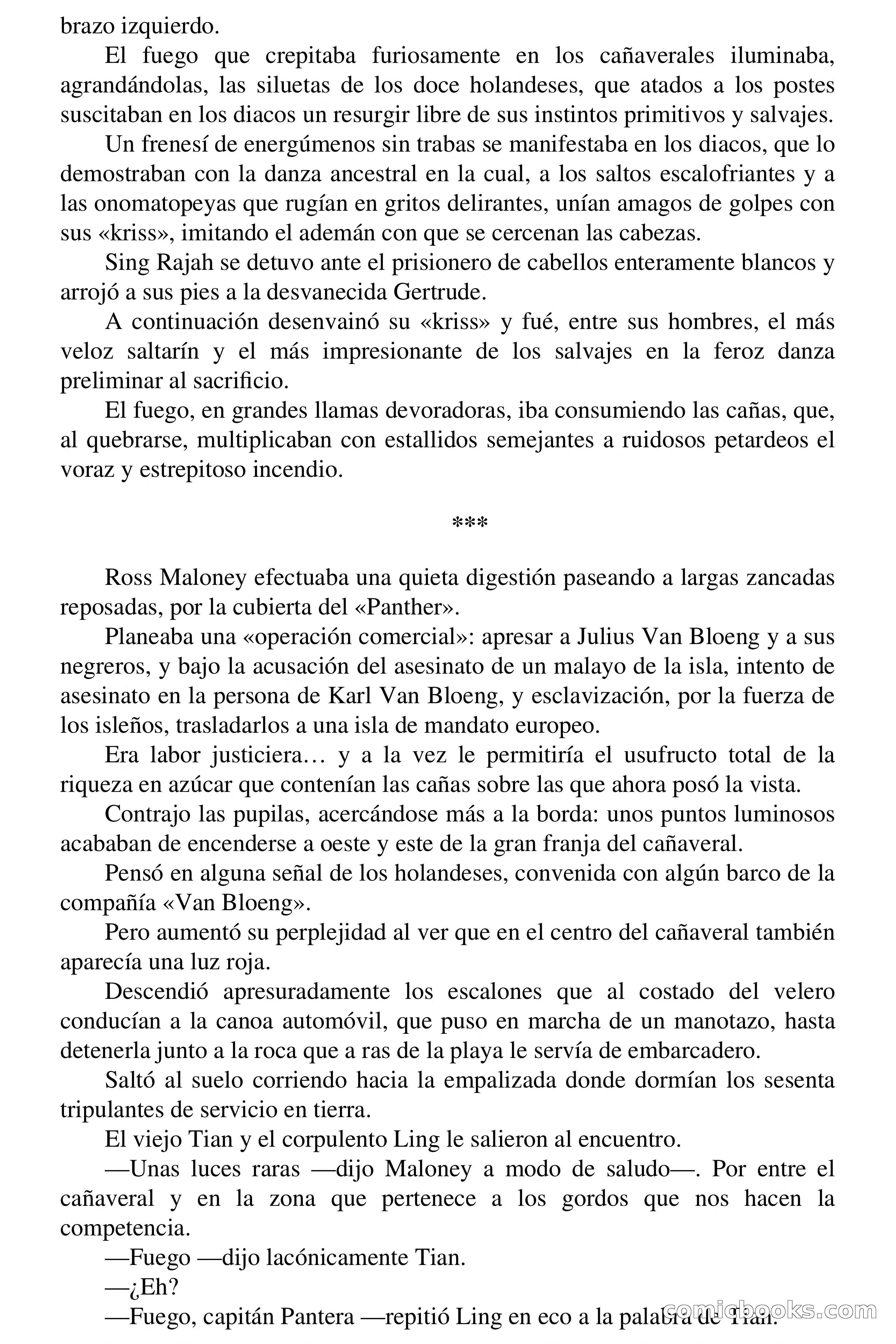 Capitán Pantera: El tiburón malayo — page 57 of 71