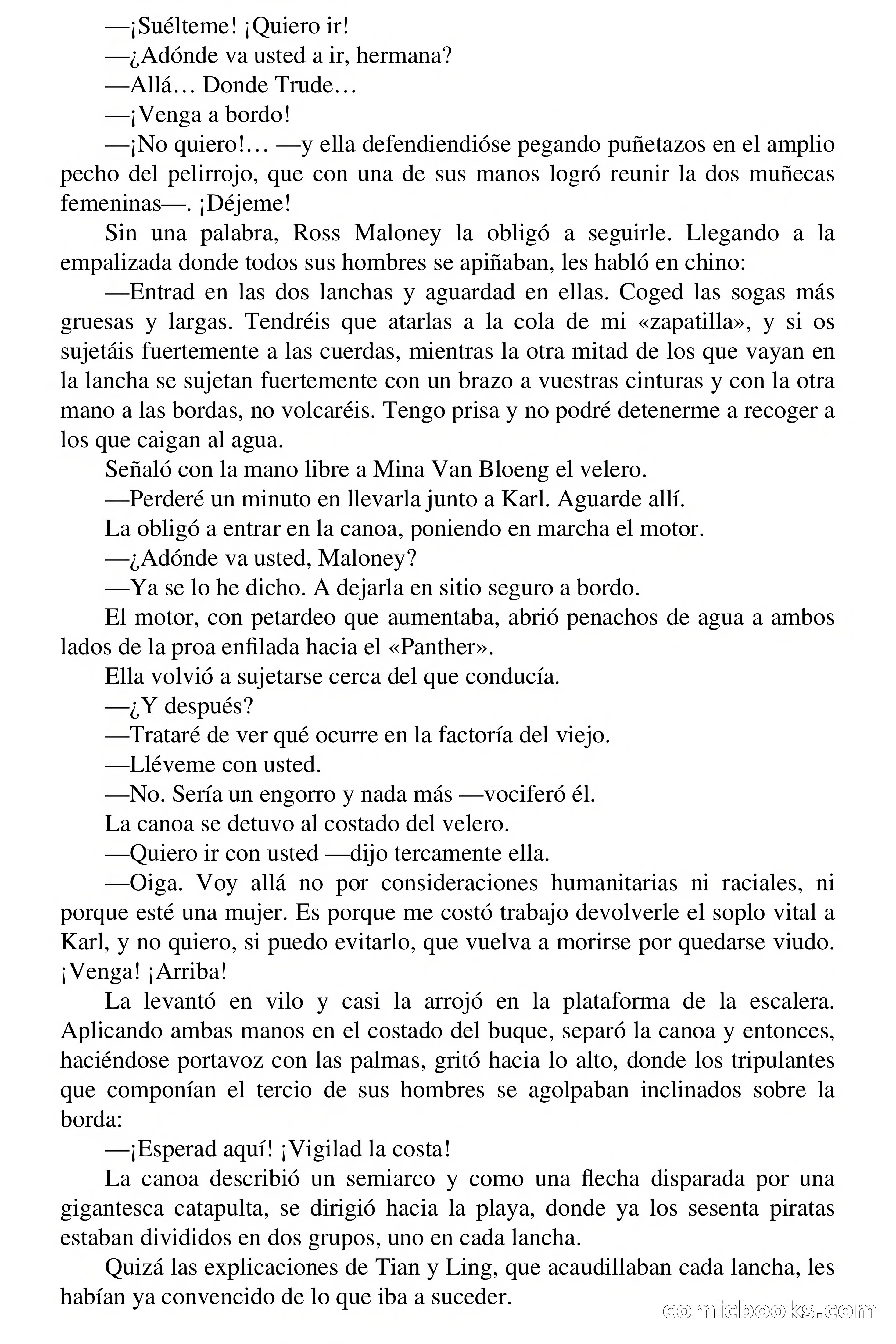 Capitán Pantera: El tiburón malayo — page 61 of 71