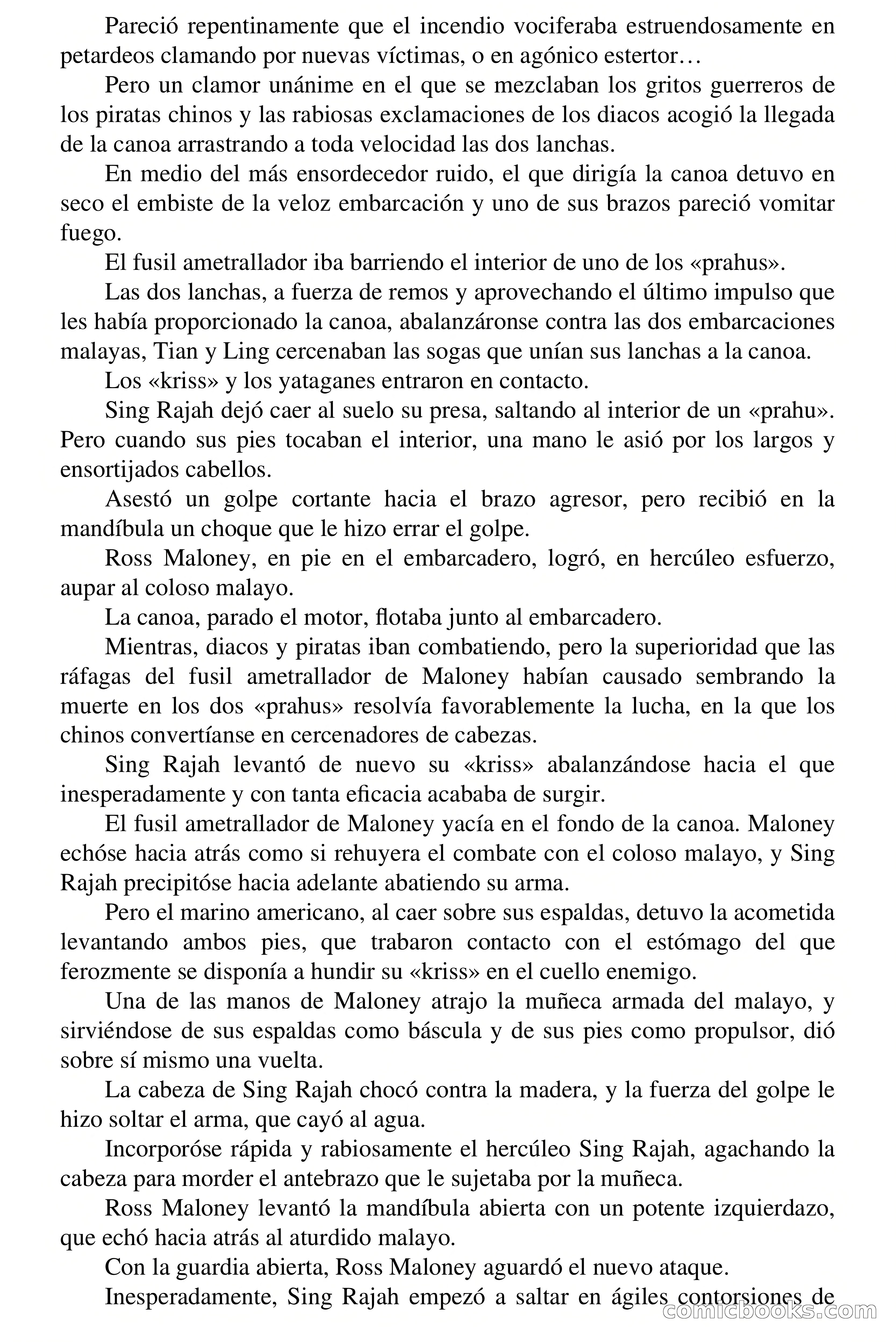Capitán Pantera: El tiburón malayo — page 64 of 71