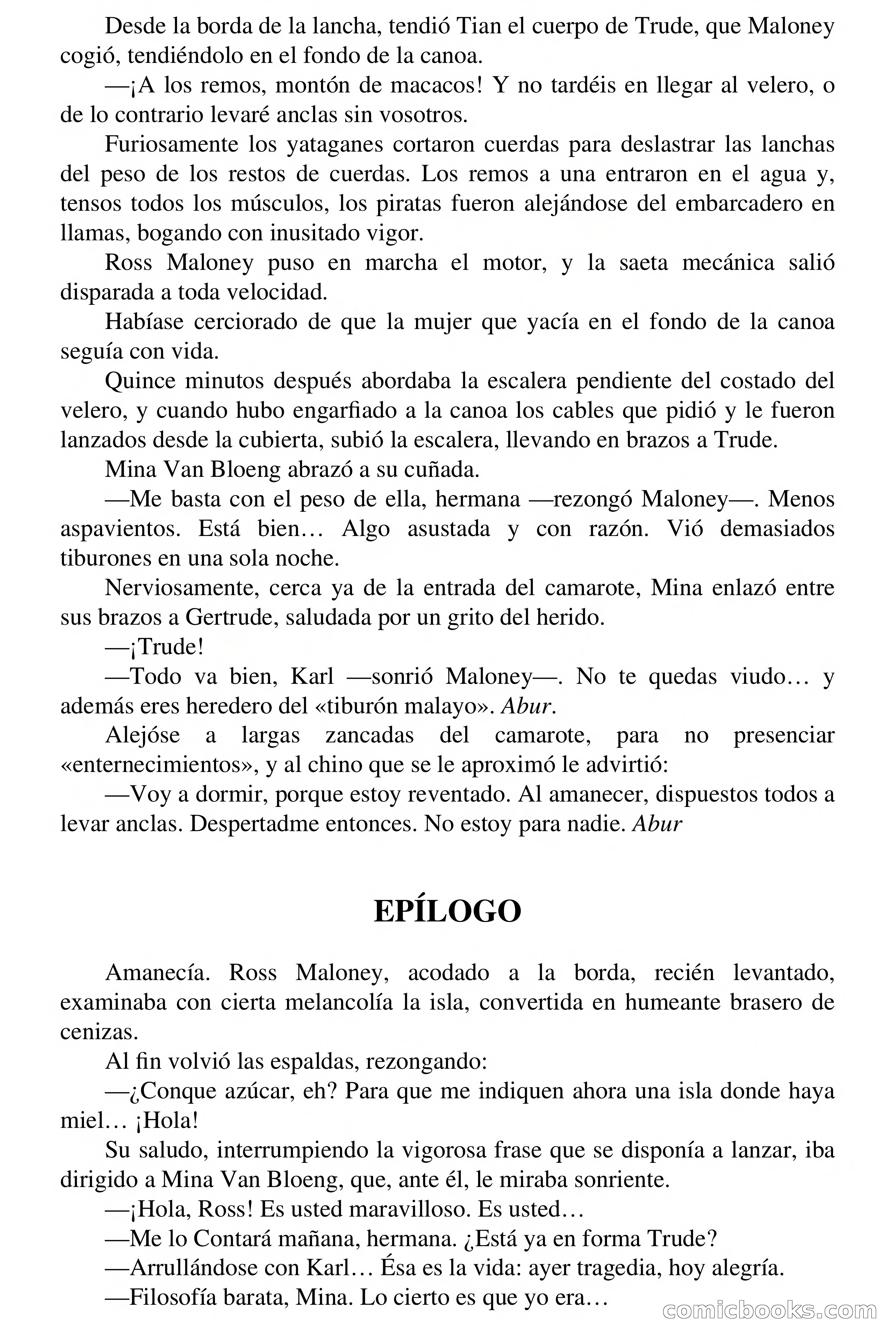 Capitán Pantera: El tiburón malayo — page 67 of 71
