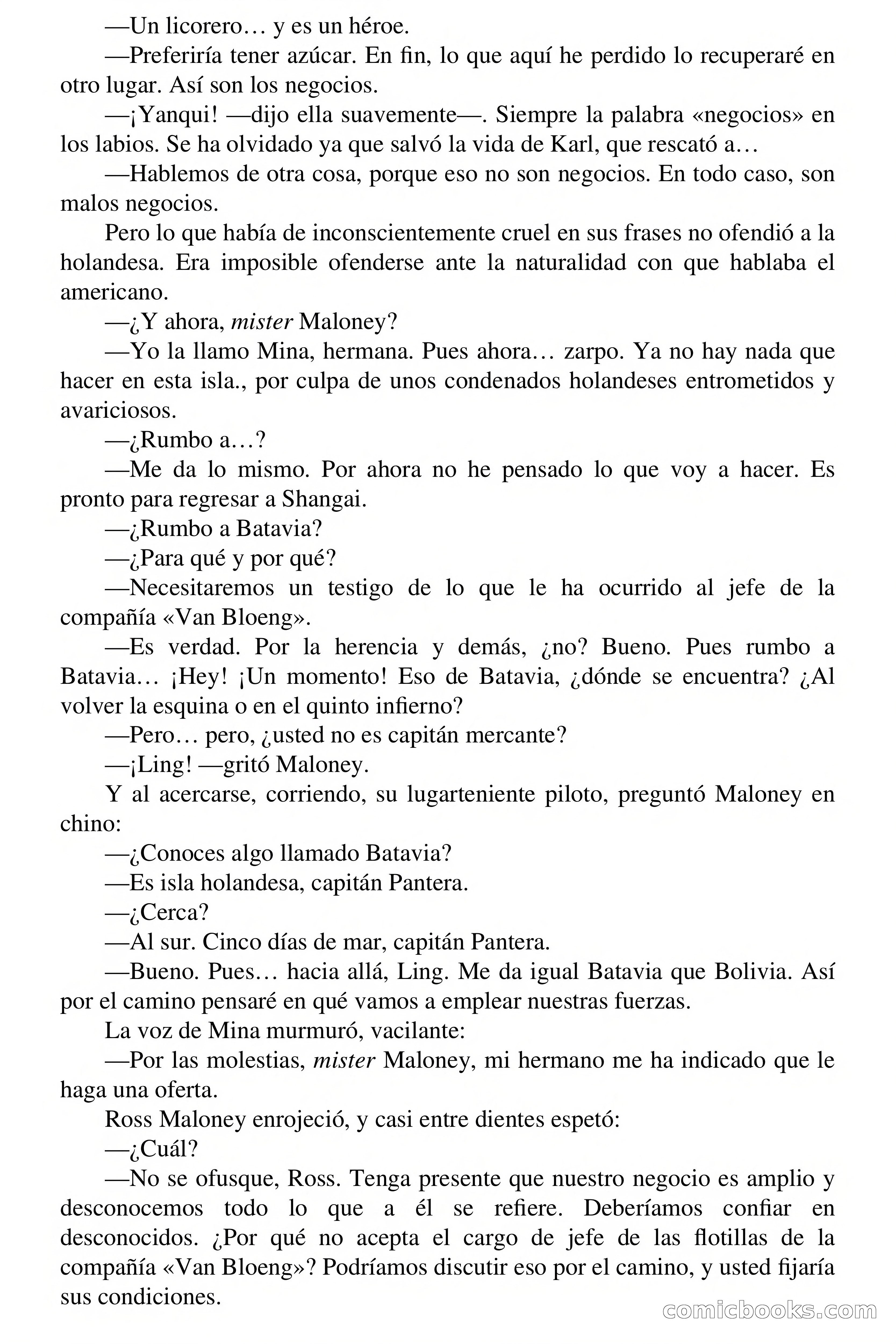 Capitán Pantera: El tiburón malayo — page 68 of 71