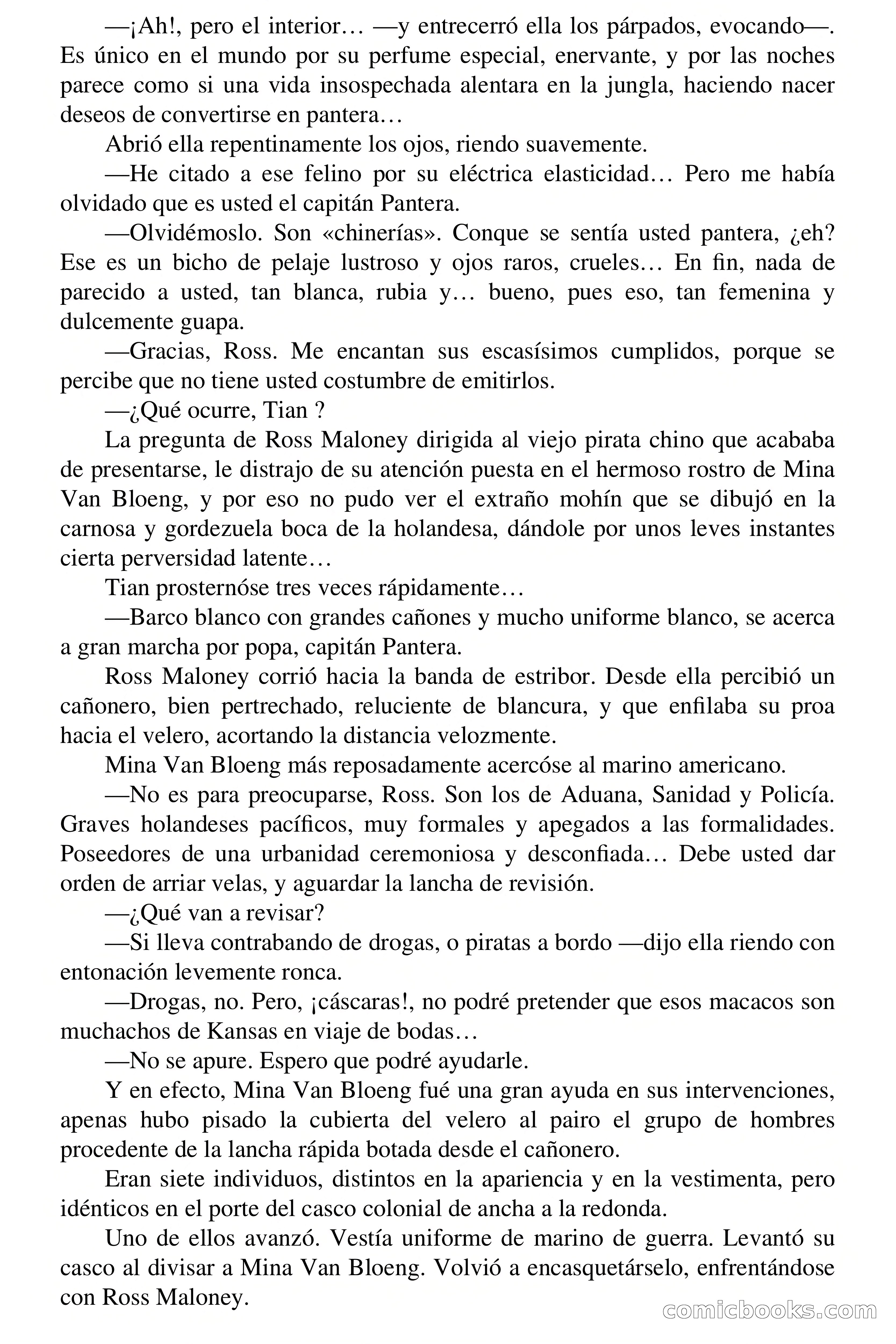 Capitán Pantera: Las siete perlas — page 8 of 73
