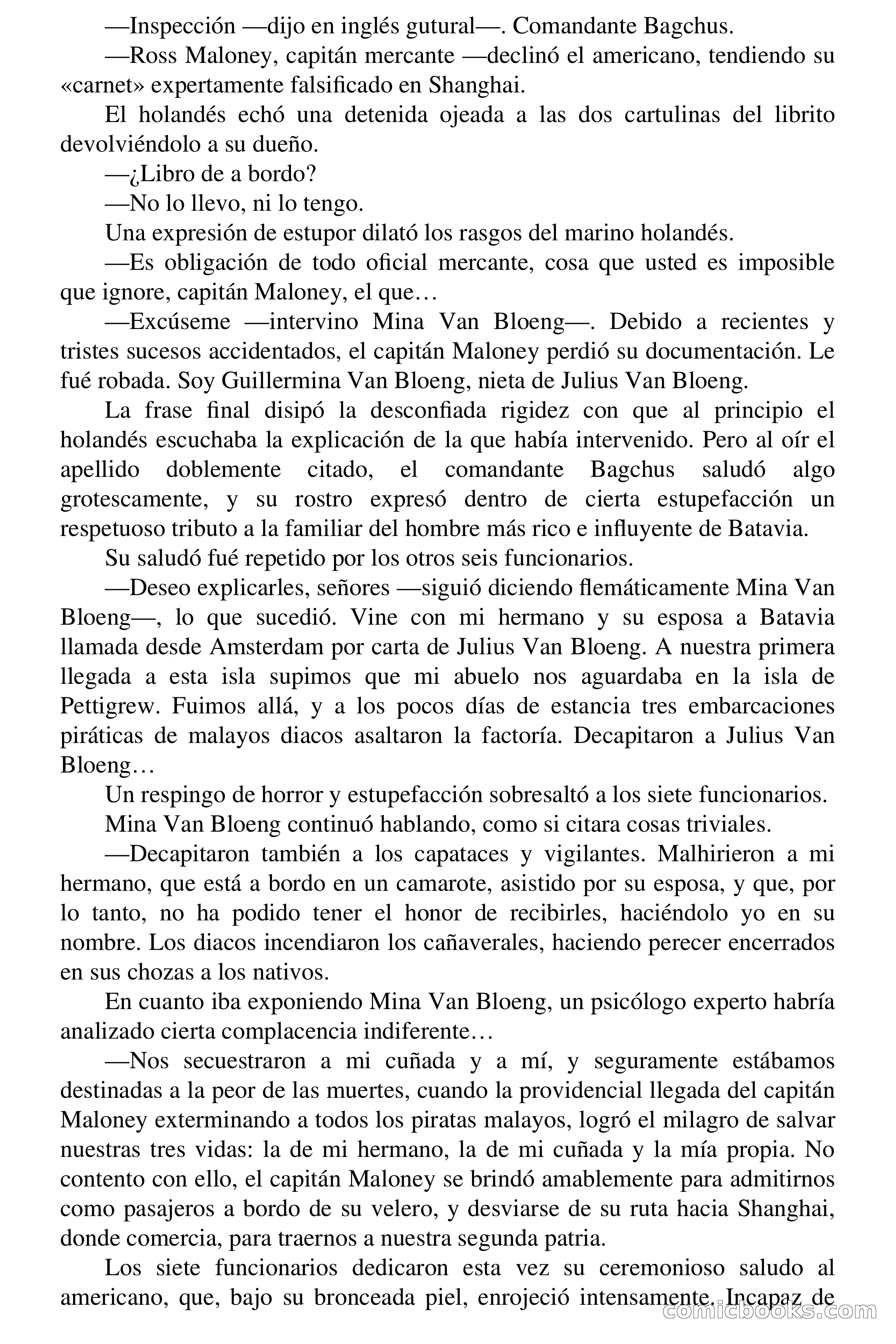 Capitán Pantera: Las siete perlas — page 9 of 73
