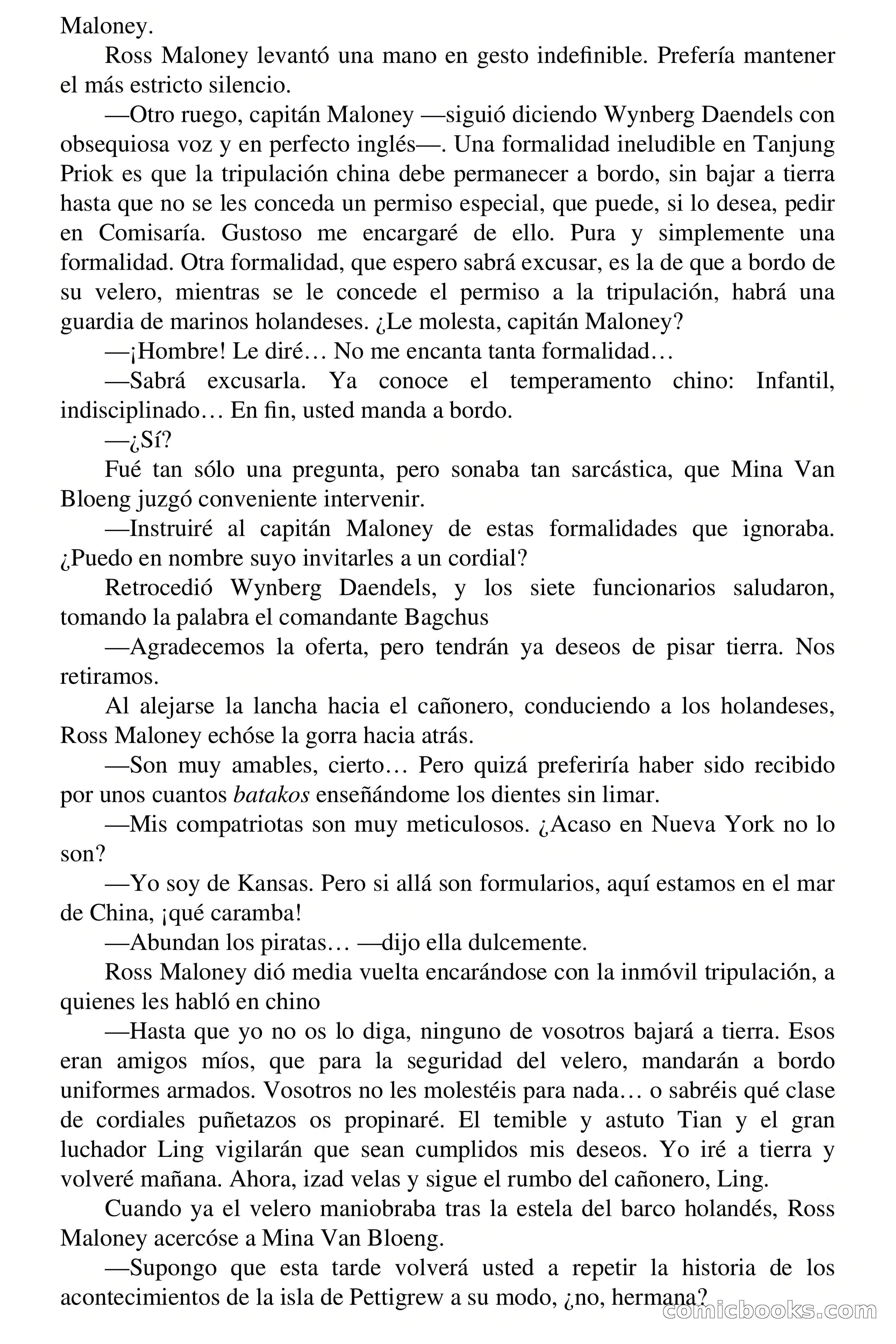 Capitán Pantera: Las siete perlas — page 11 of 73