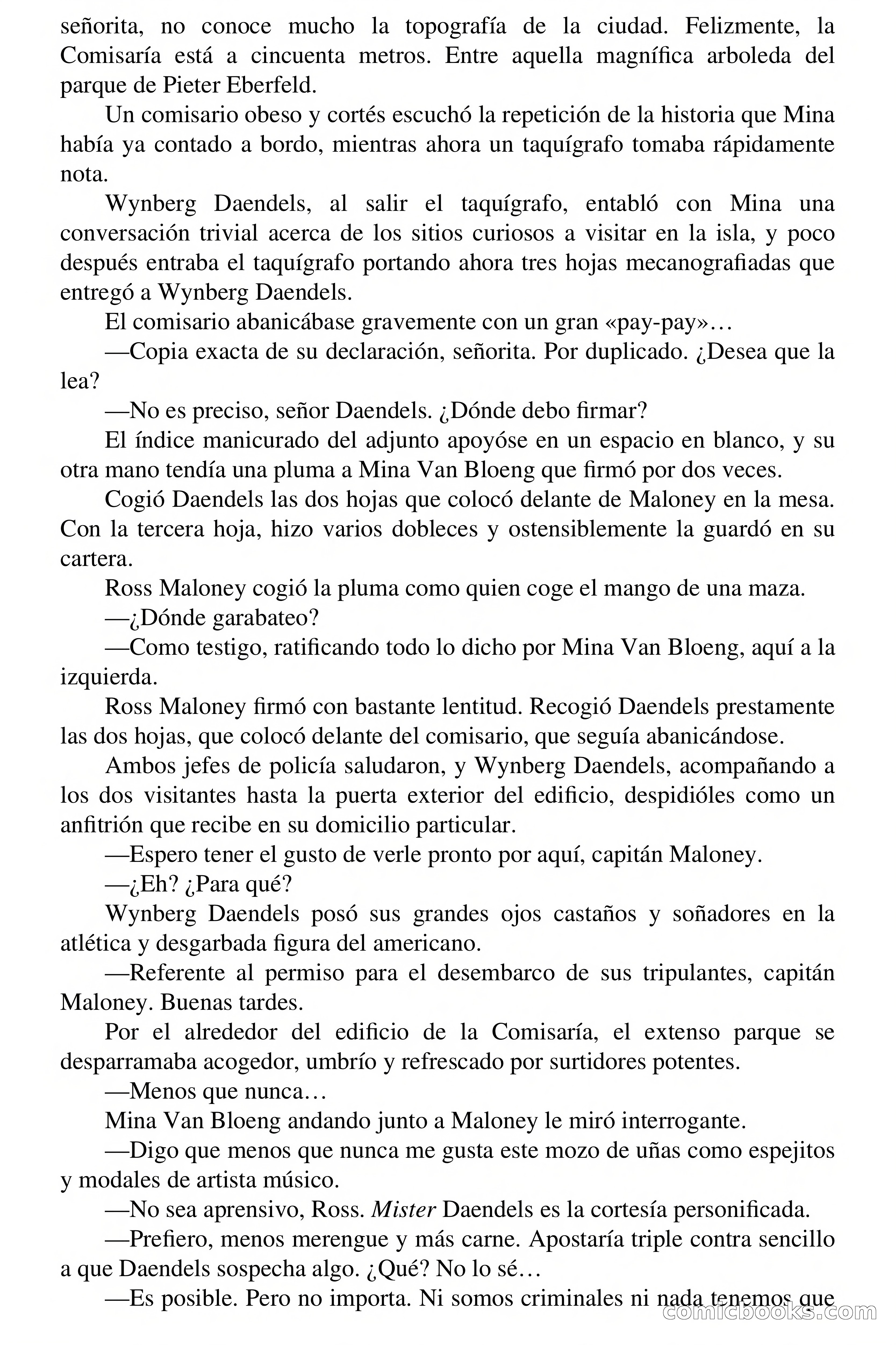 Capitán Pantera: Las siete perlas — page 13 of 73