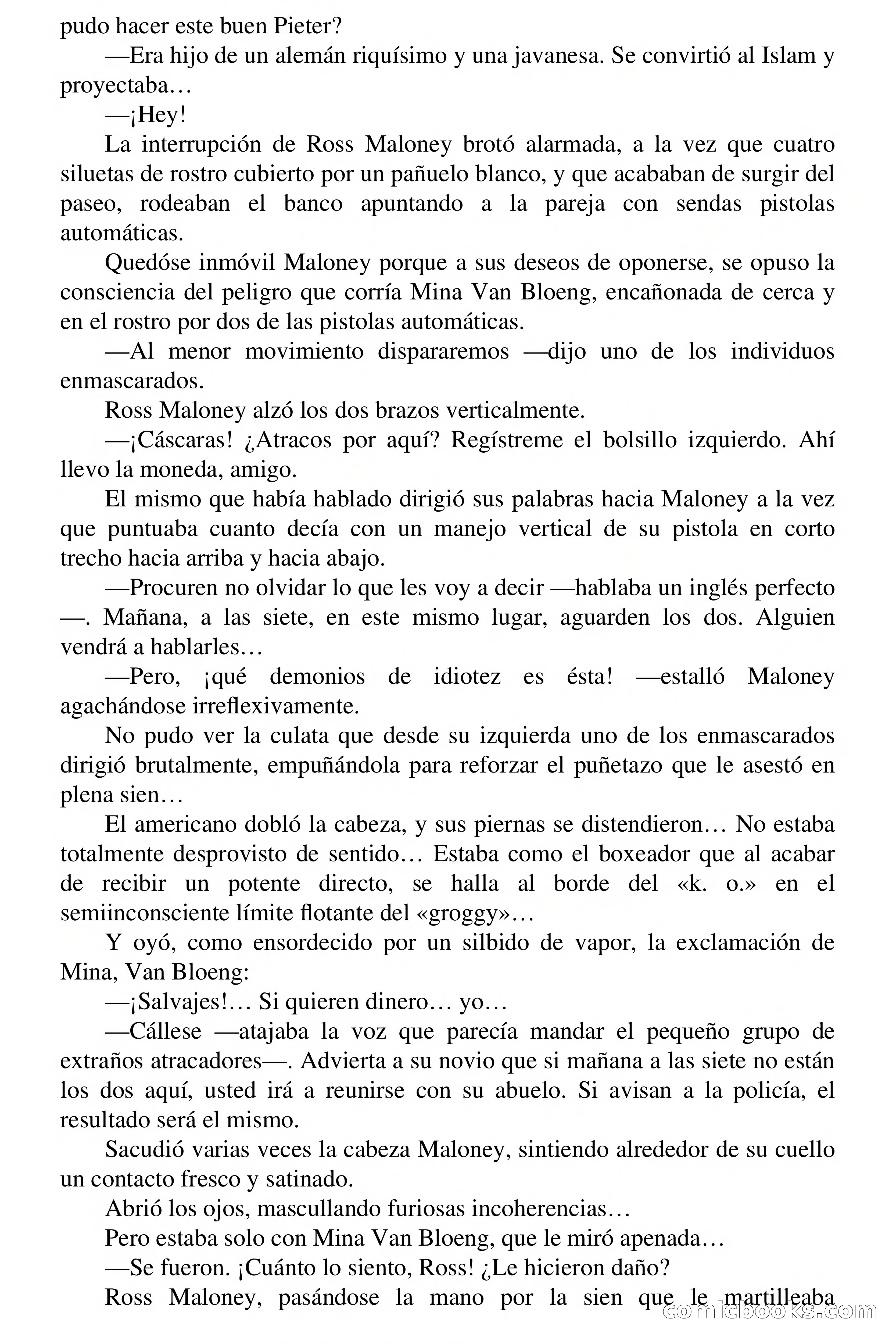 Capitán Pantera: Las siete perlas — page 17 of 73