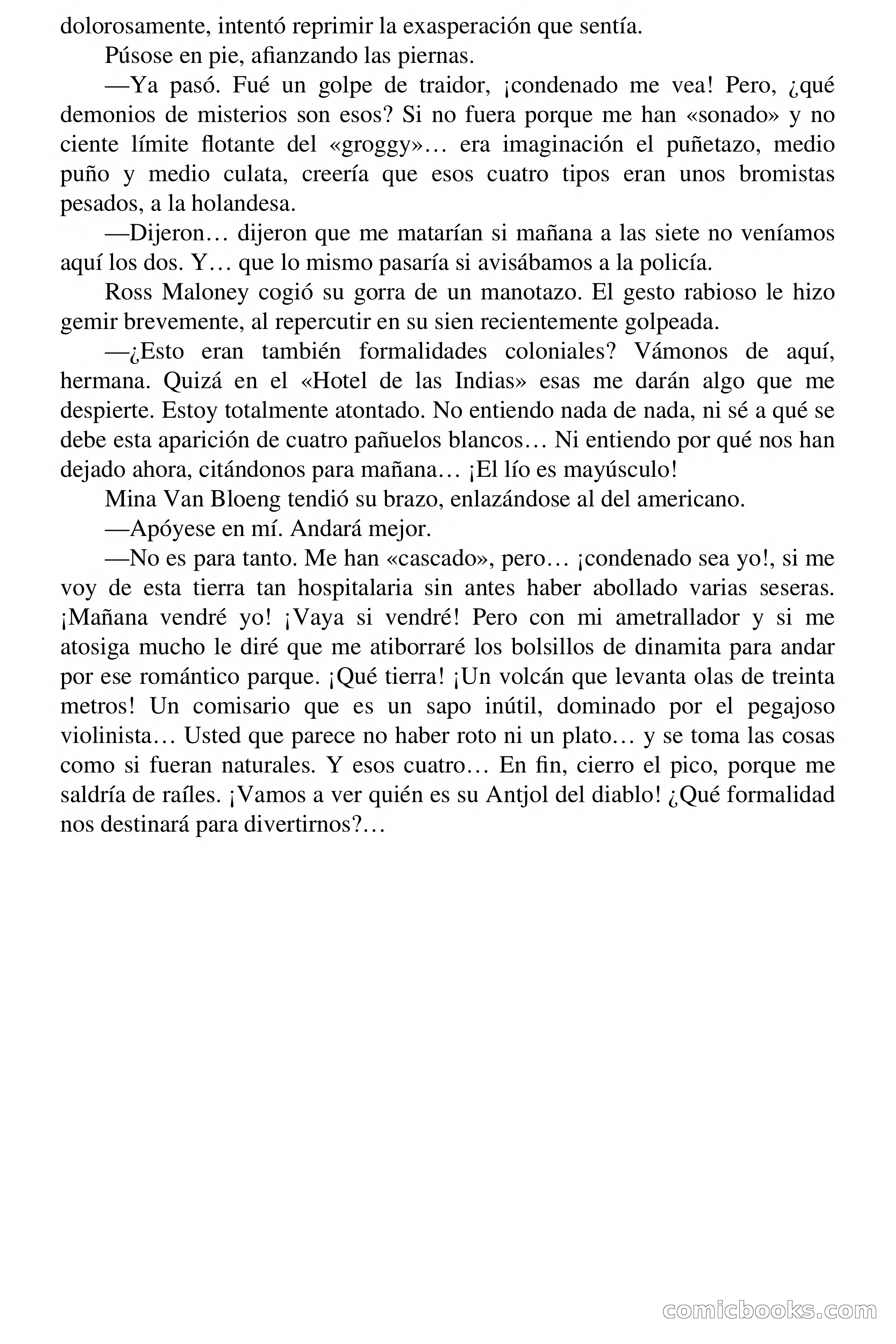 Capitán Pantera: Las siete perlas — page 18 of 73