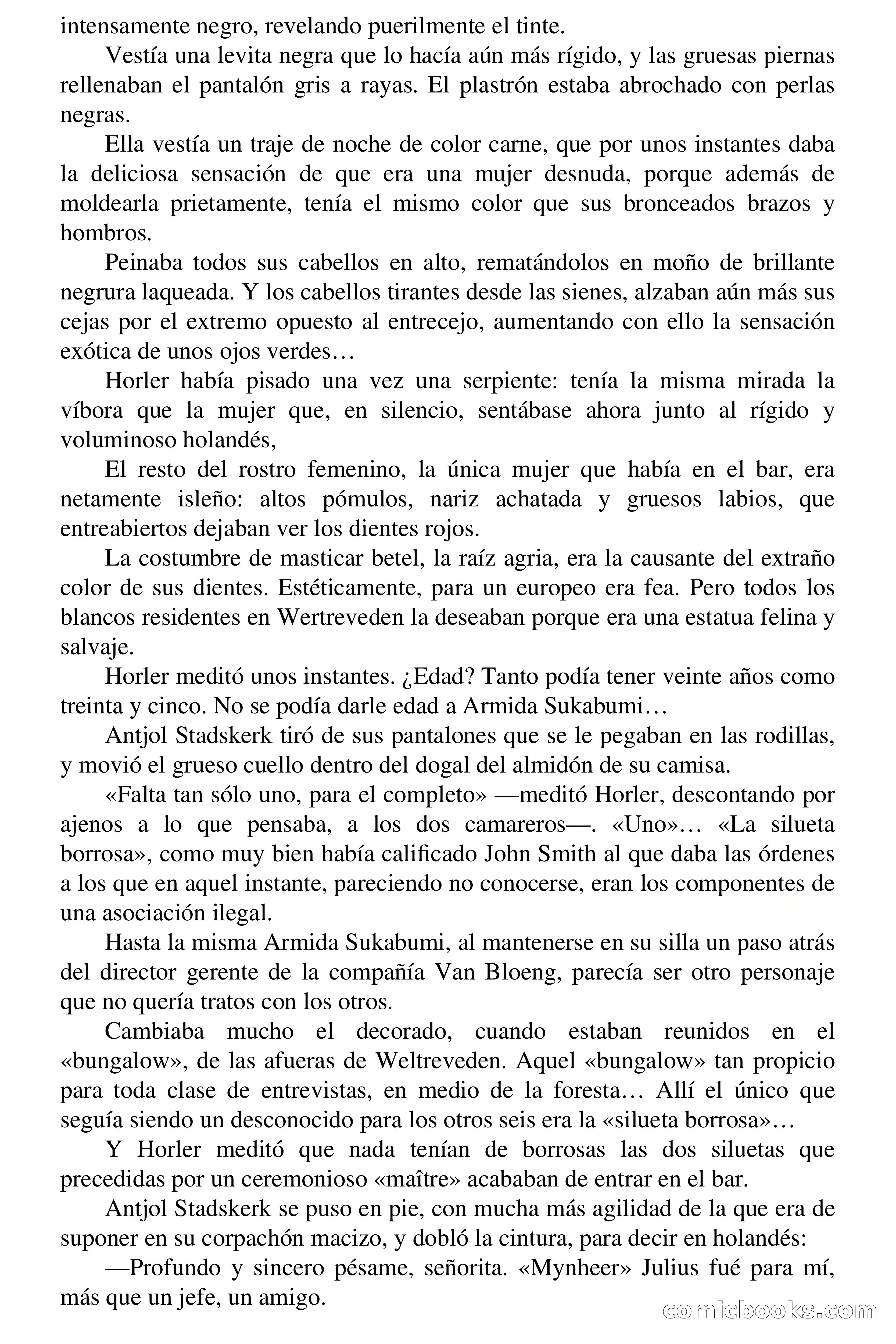 Capitán Pantera: Las siete perlas — page 20 of 73
