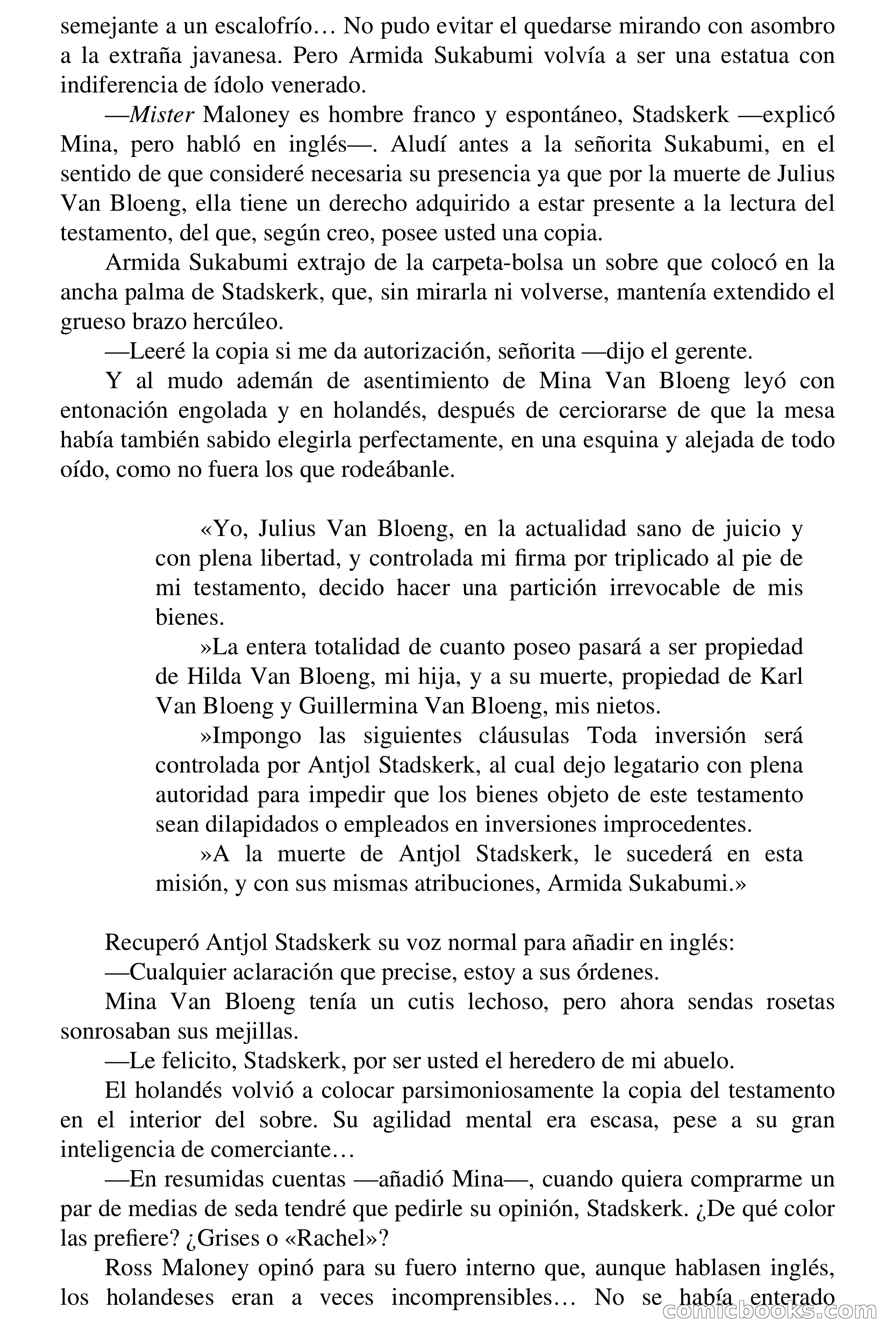 Capitán Pantera: Las siete perlas — page 22 of 73