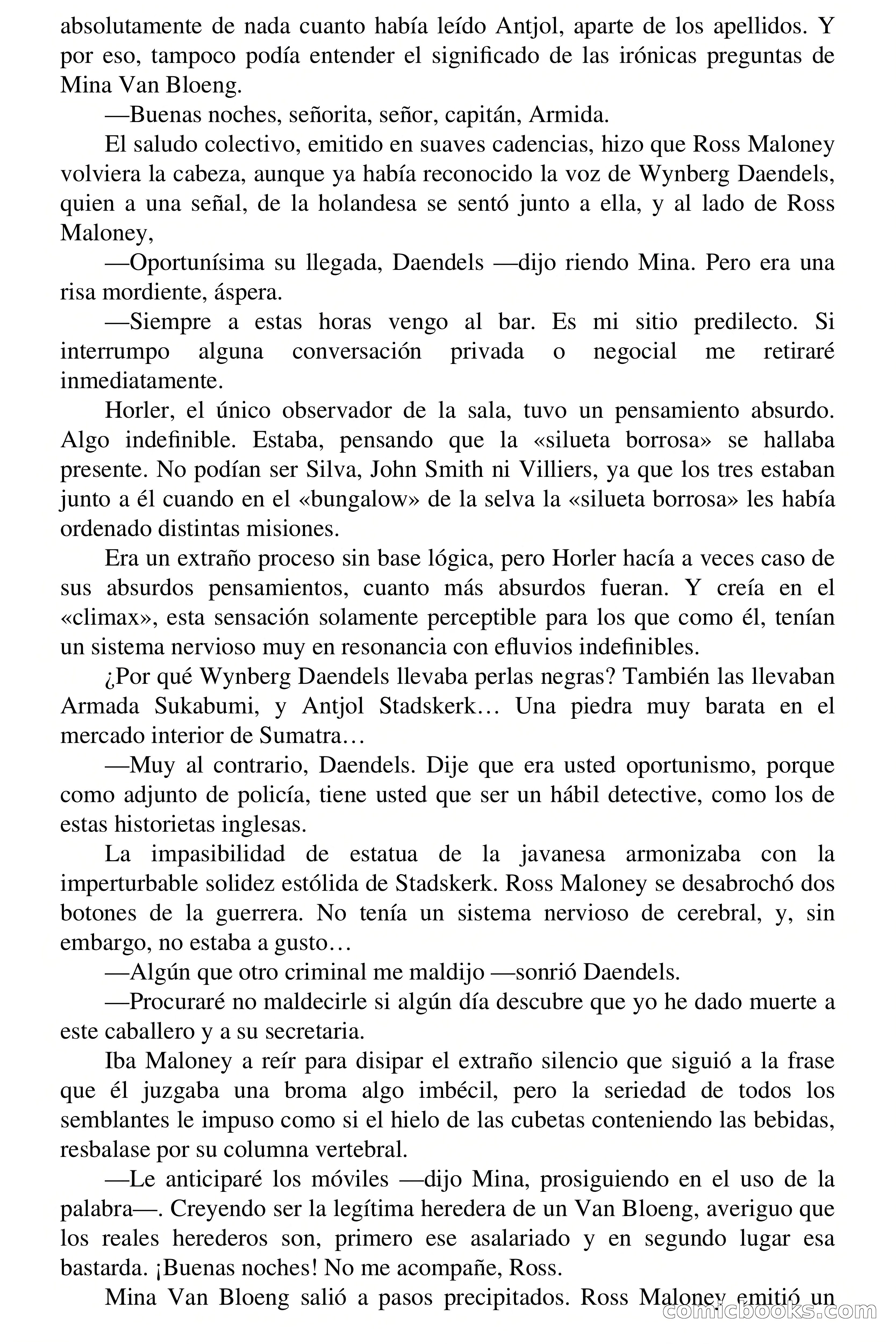 Capitán Pantera: Las siete perlas — page 23 of 73