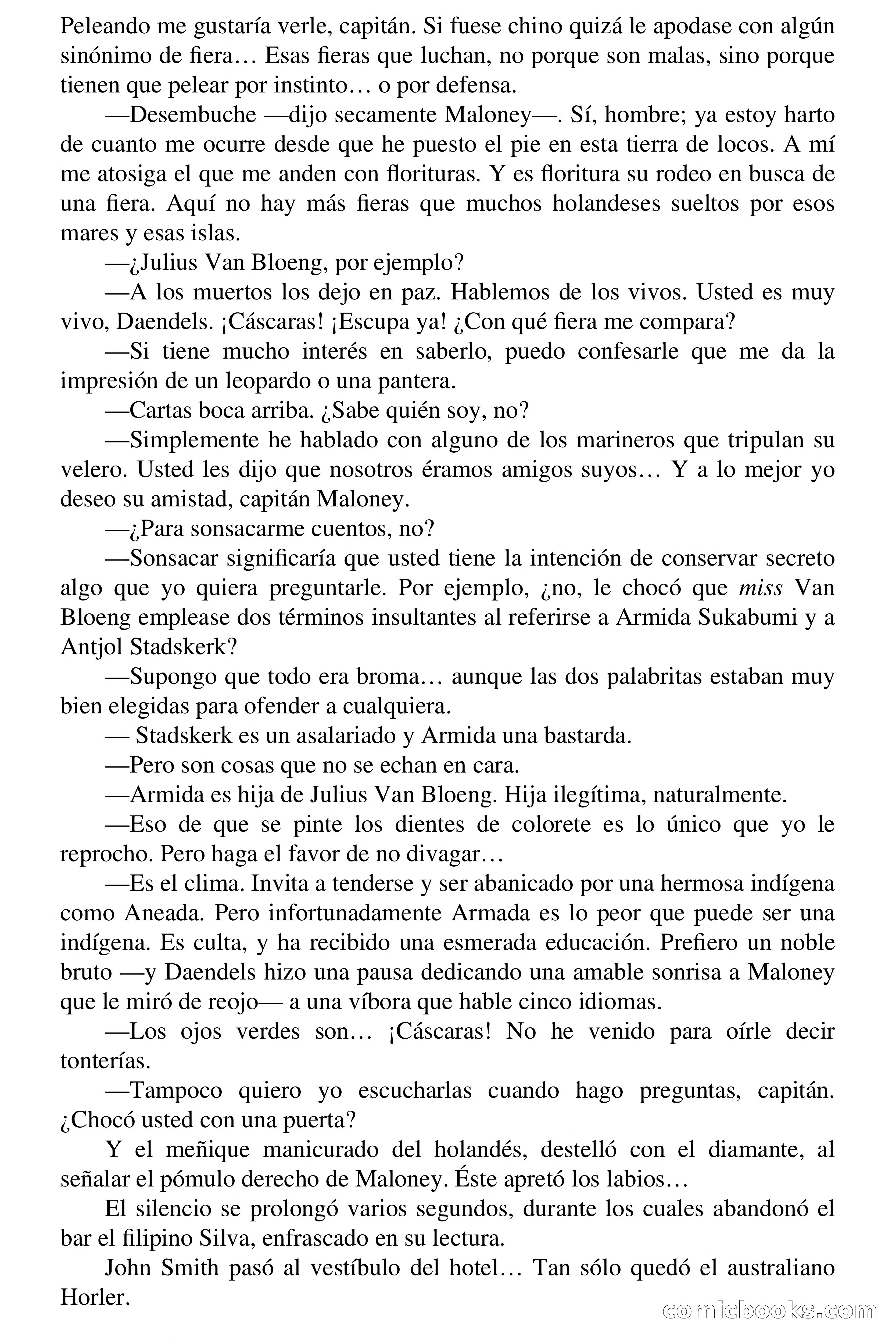Capitán Pantera: Las siete perlas — page 25 of 73