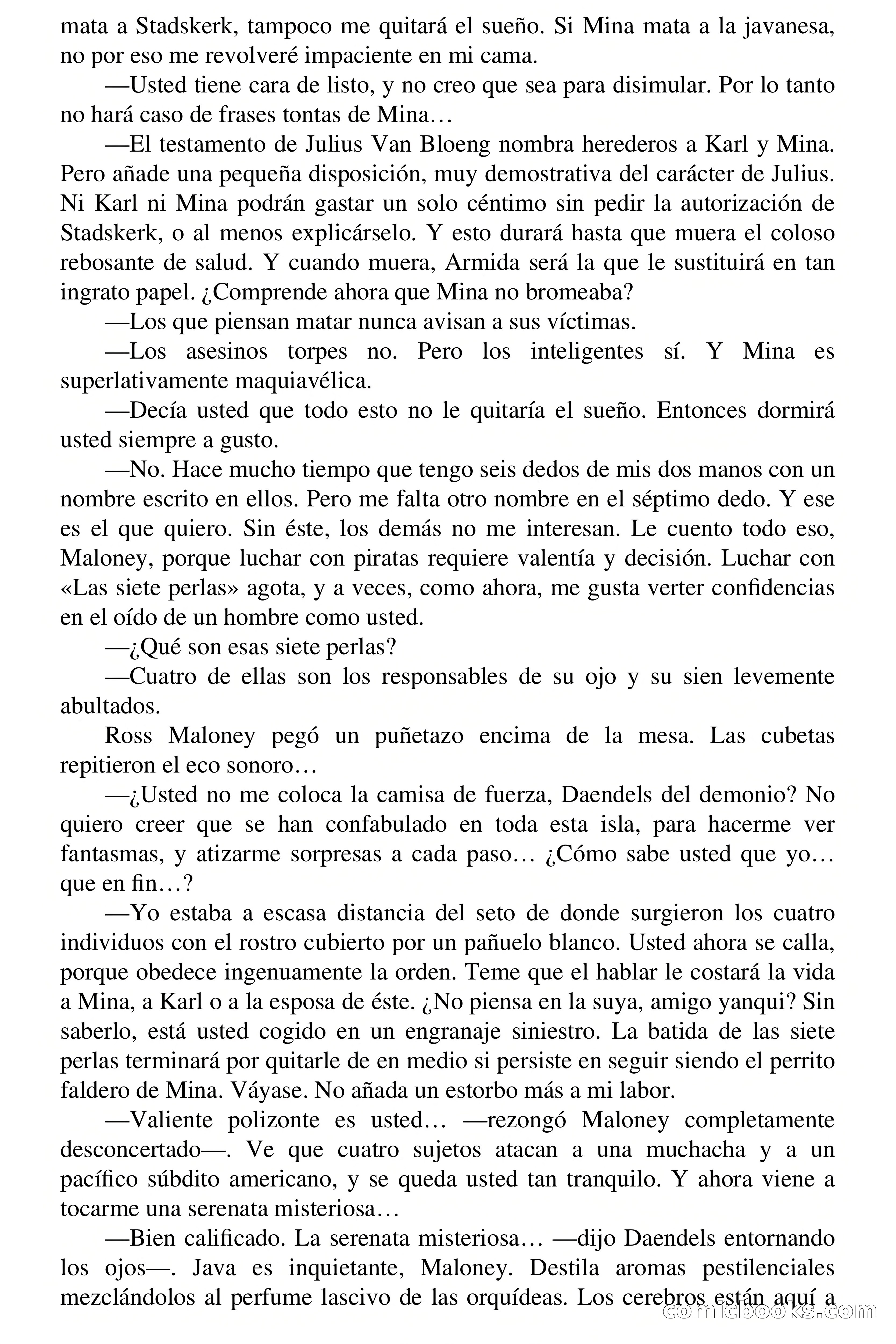 Capitán Pantera: Las siete perlas — page 27 of 73