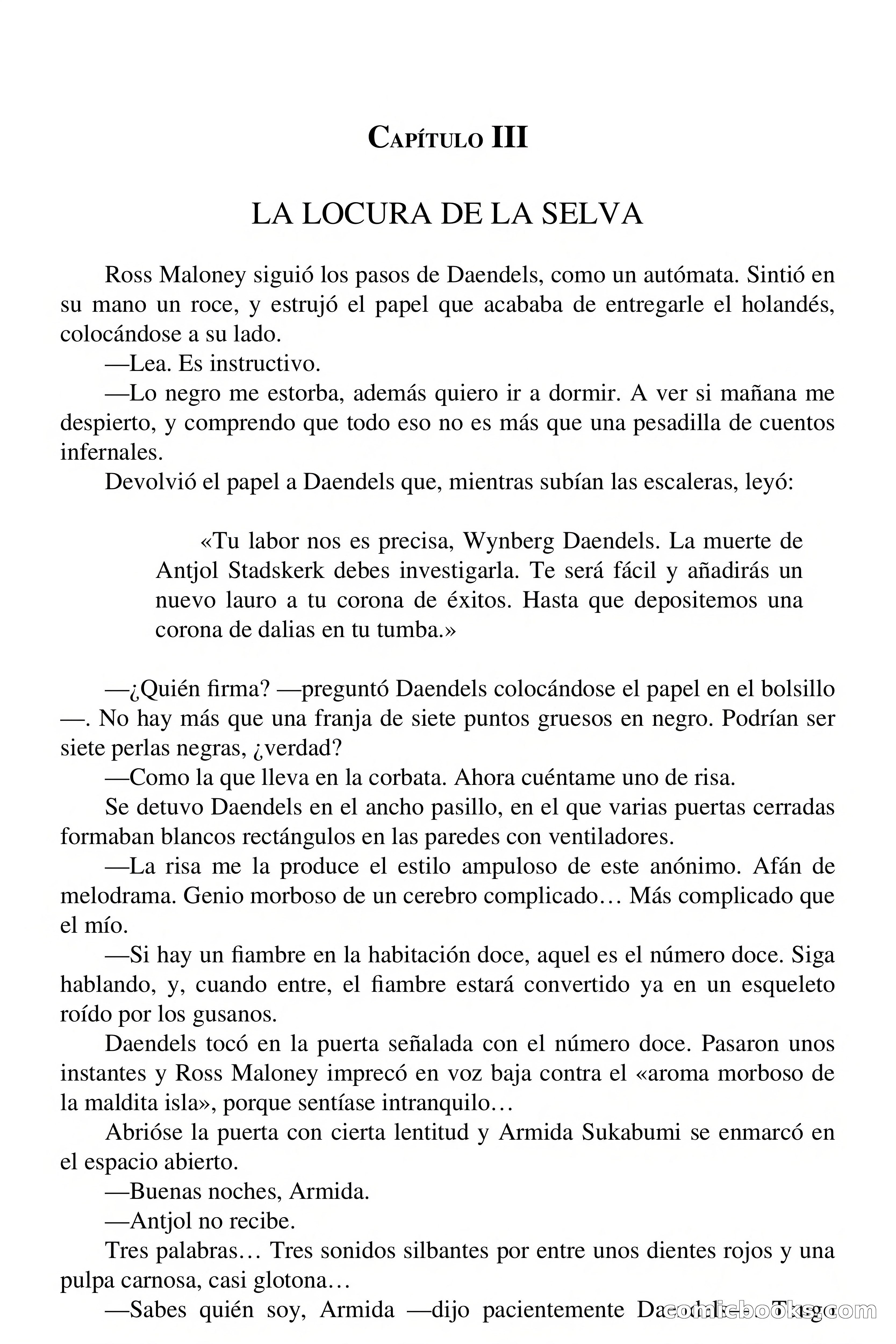 Capitán Pantera: Las siete perlas — page 29 of 73