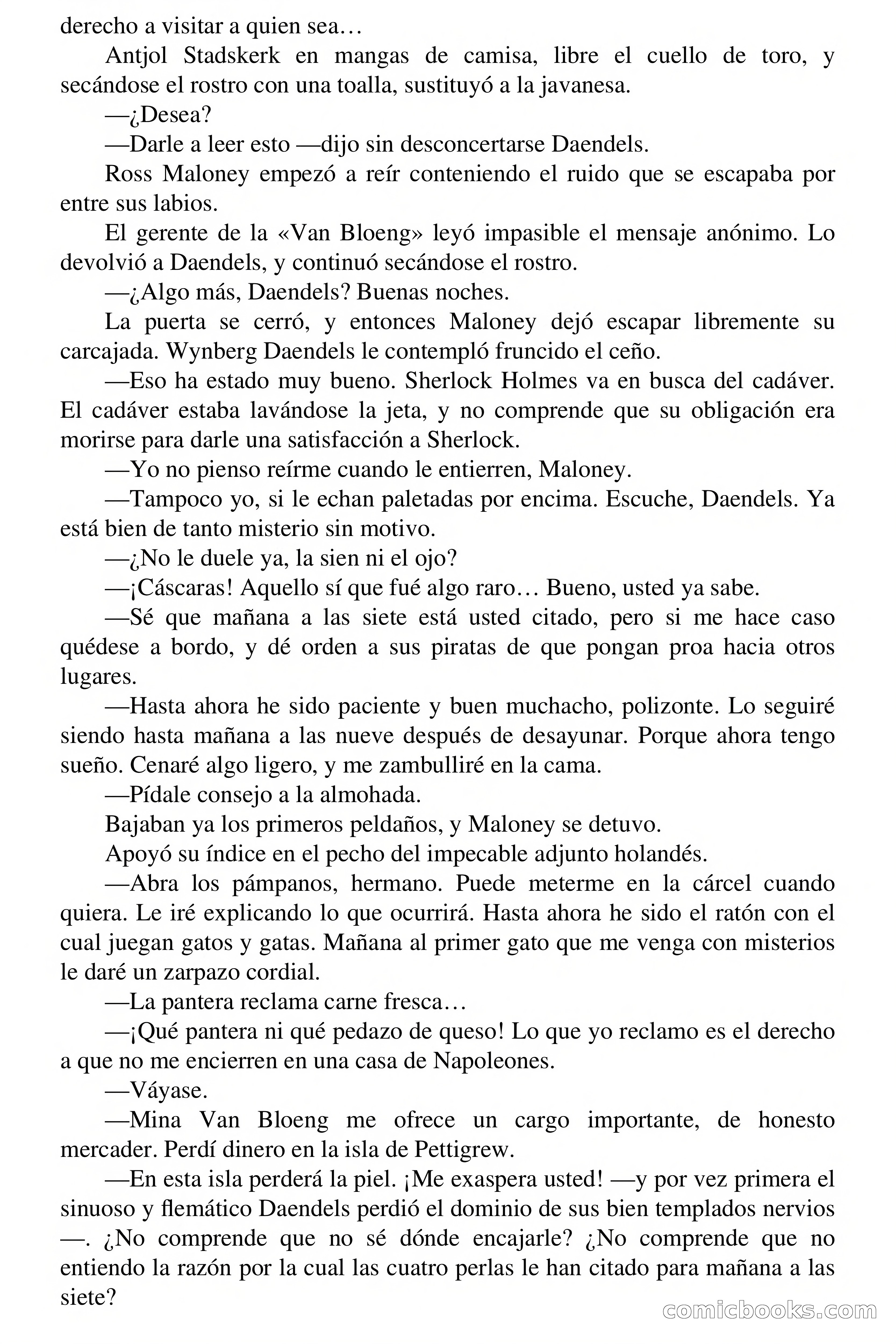 Capitán Pantera: Las siete perlas — page 30 of 73