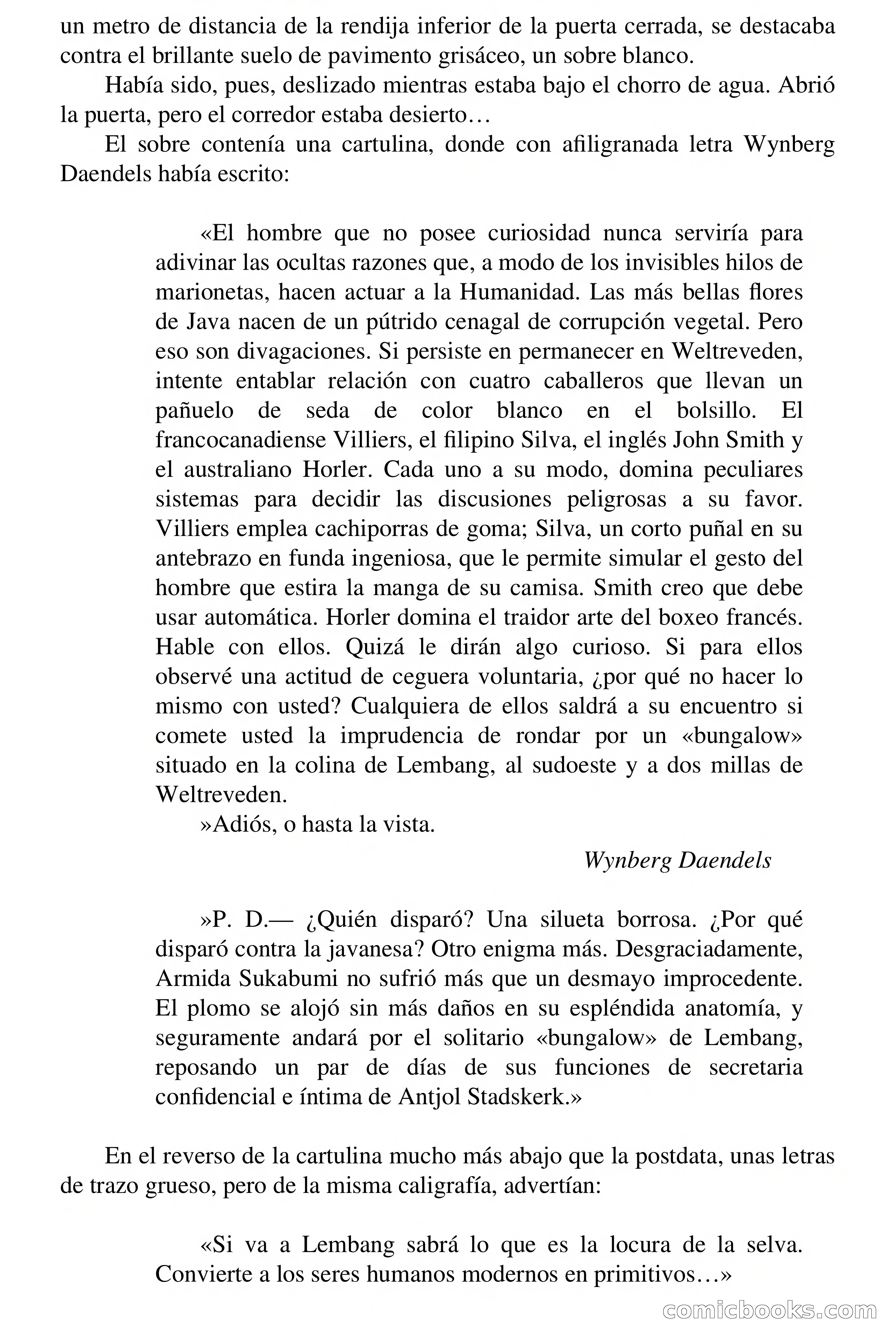 Capitán Pantera: Las siete perlas — page 33 of 73