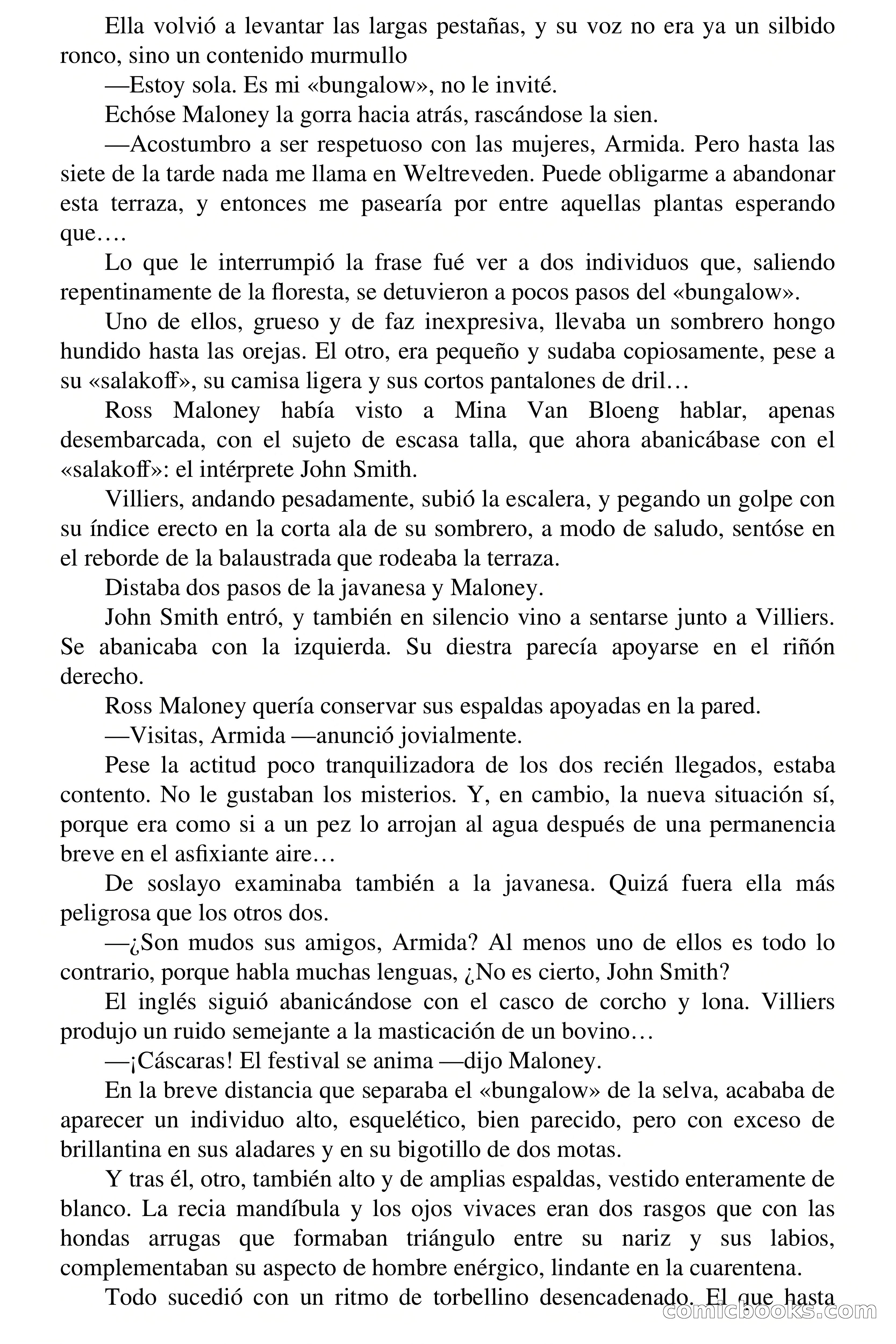 Capitán Pantera: Las siete perlas — page 37 of 73