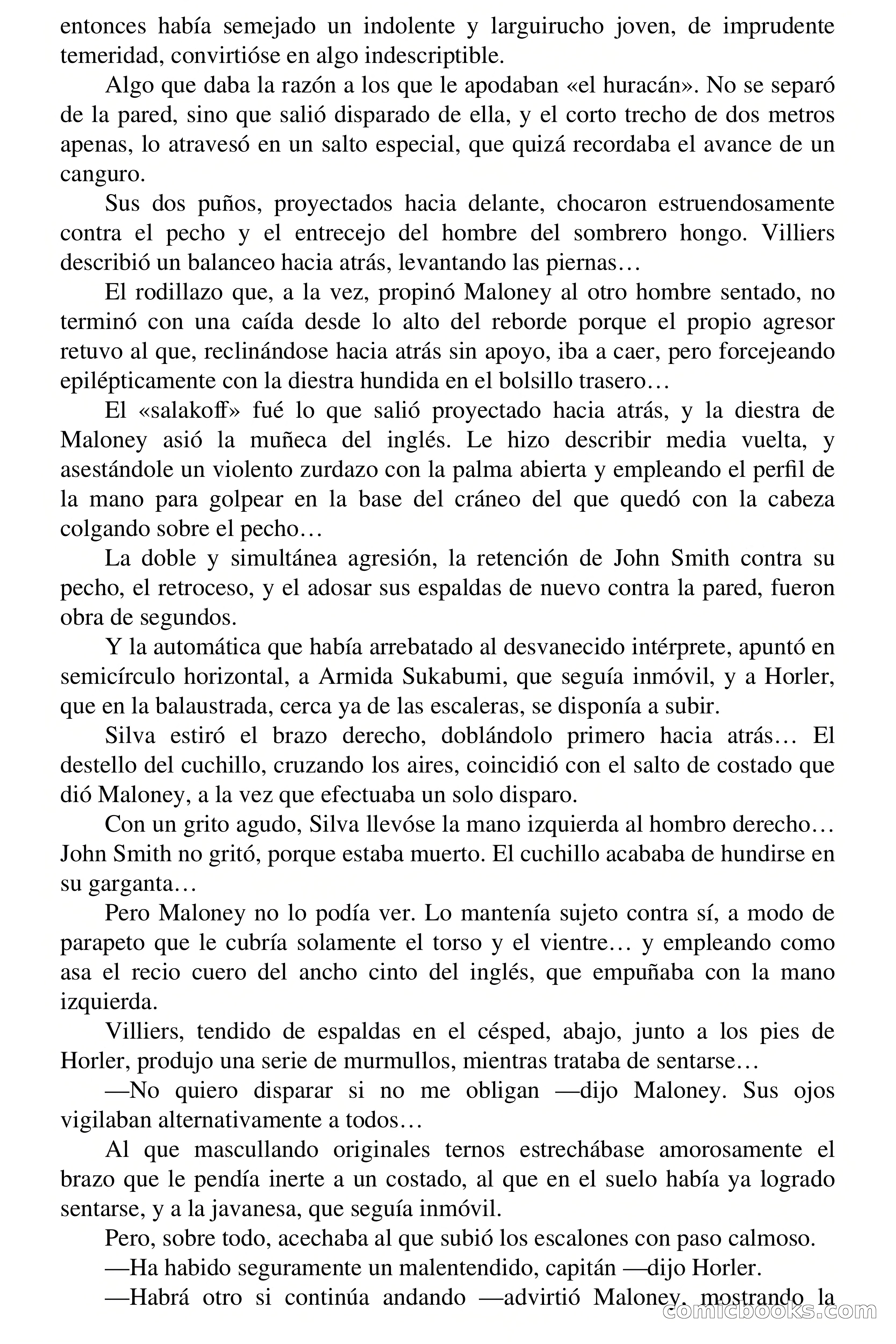 Capitán Pantera: Las siete perlas — page 38 of 73
