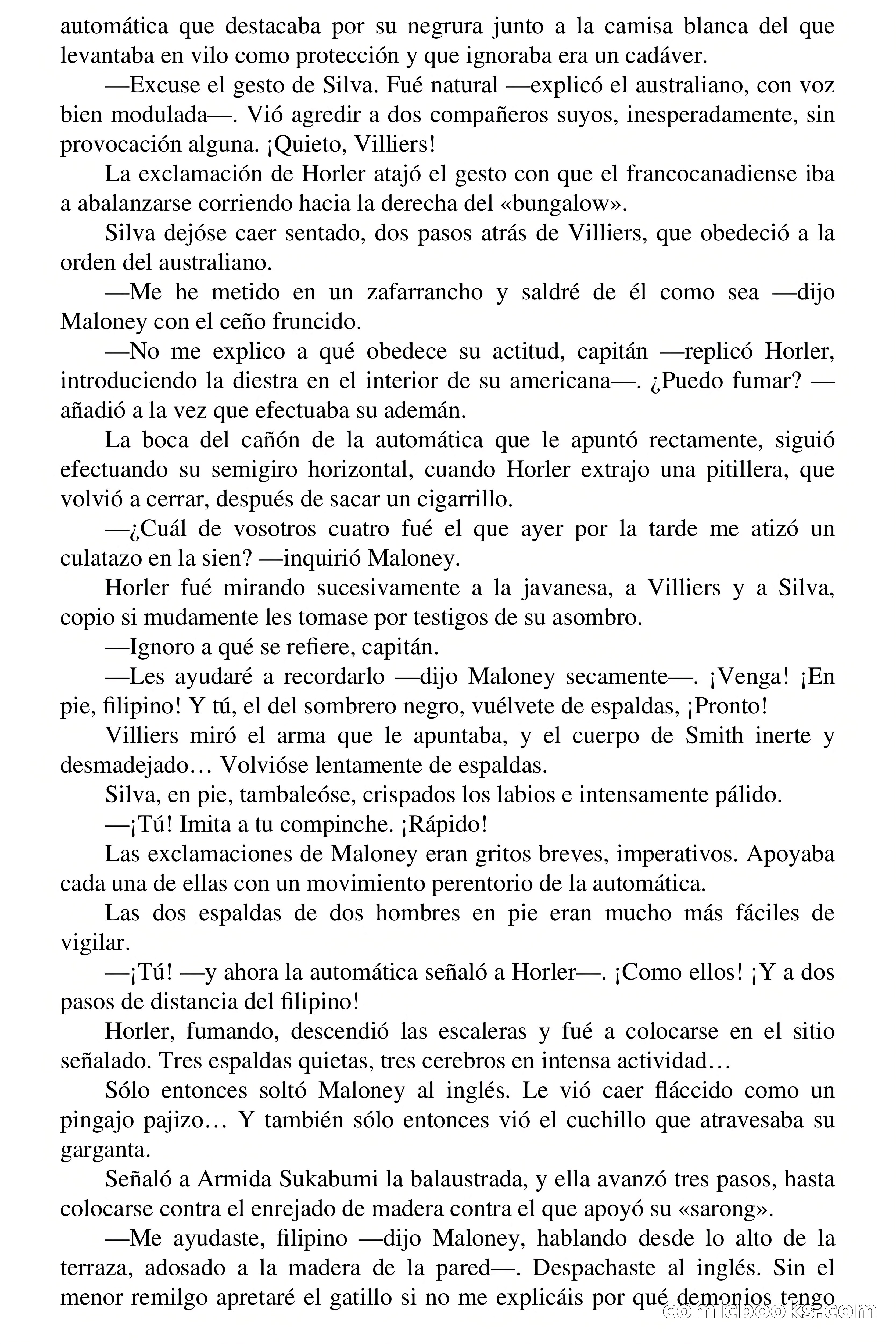 Capitán Pantera: Las siete perlas — page 39 of 73