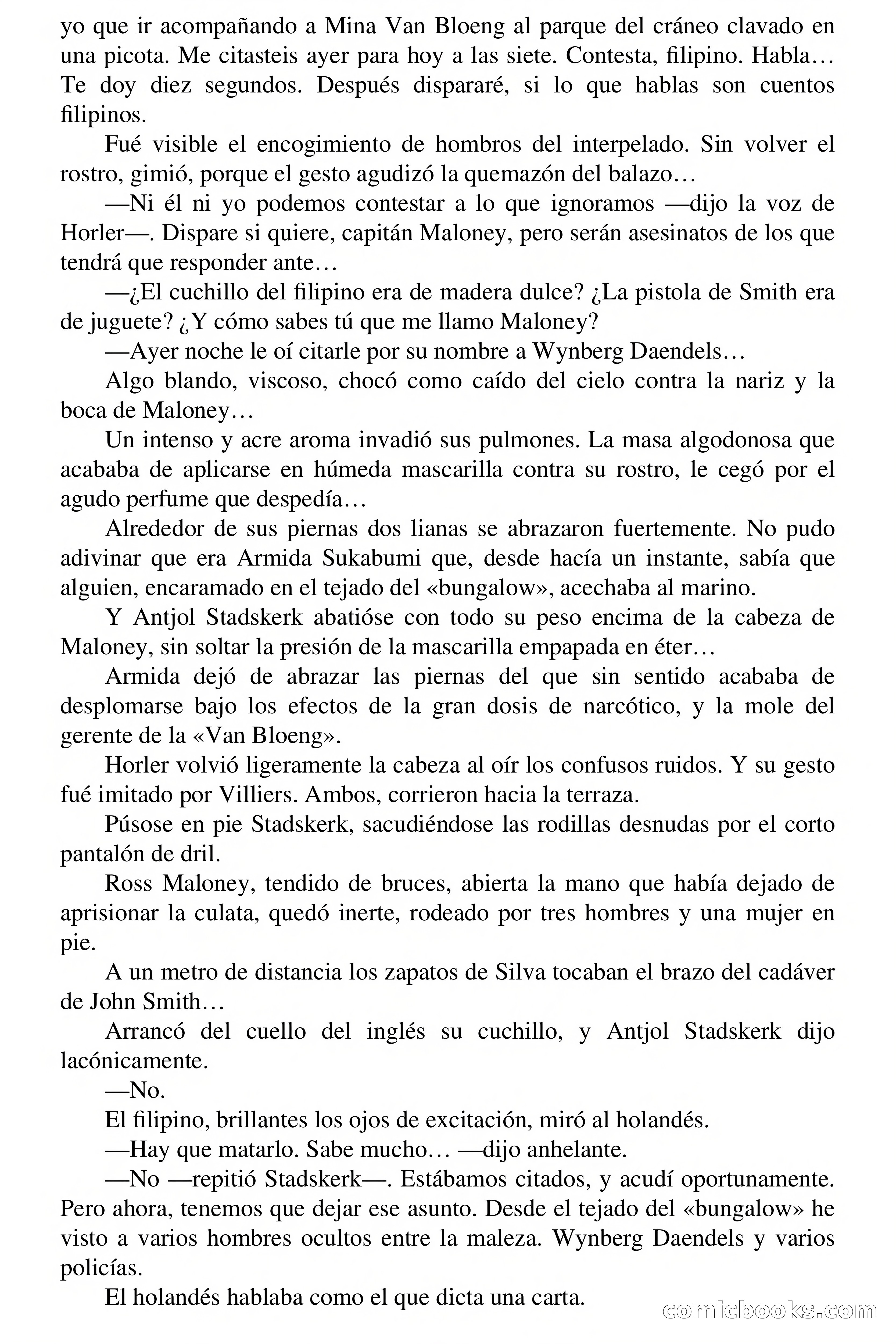 Capitán Pantera: Las siete perlas — page 40 of 73