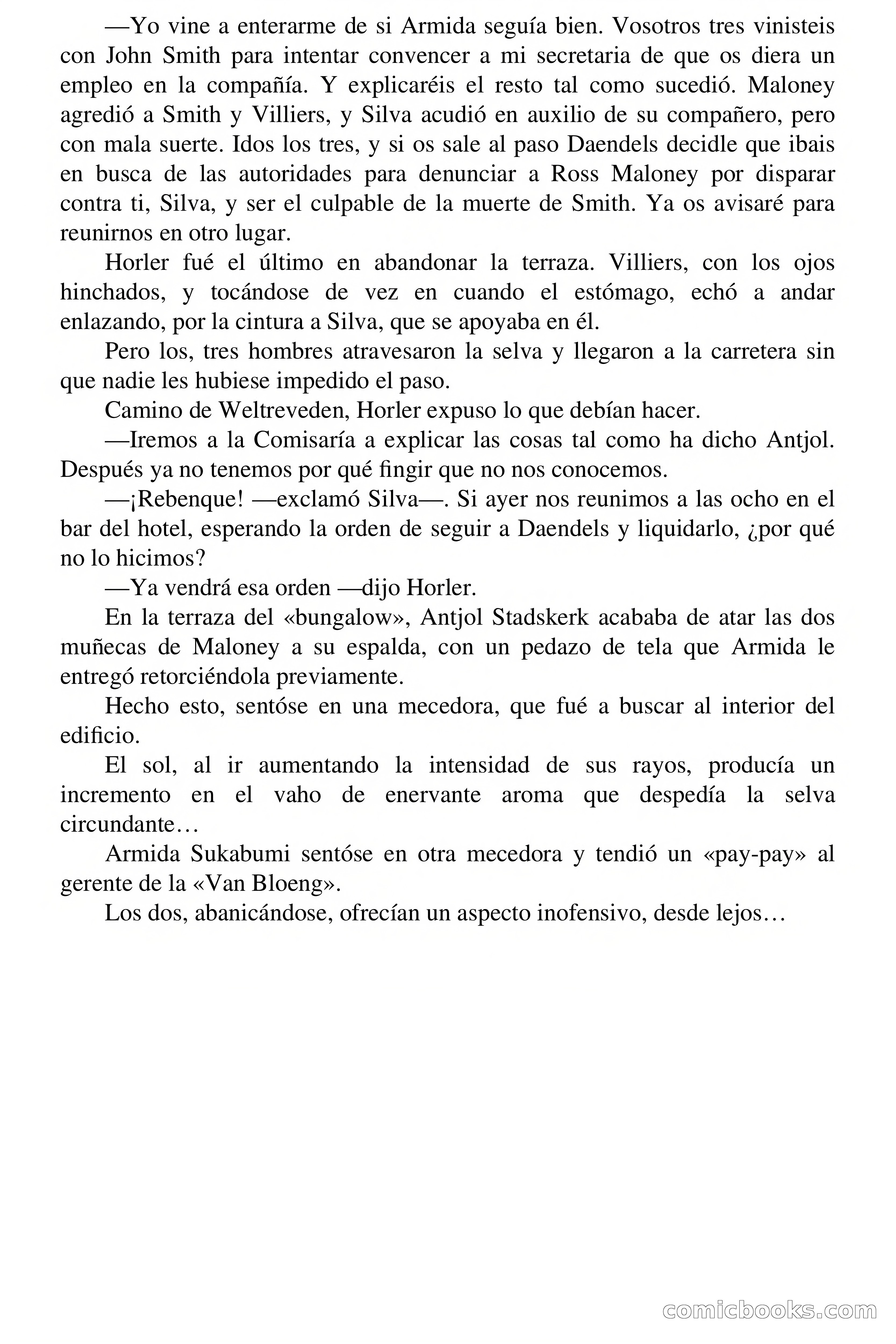 Capitán Pantera: Las siete perlas — page 41 of 73