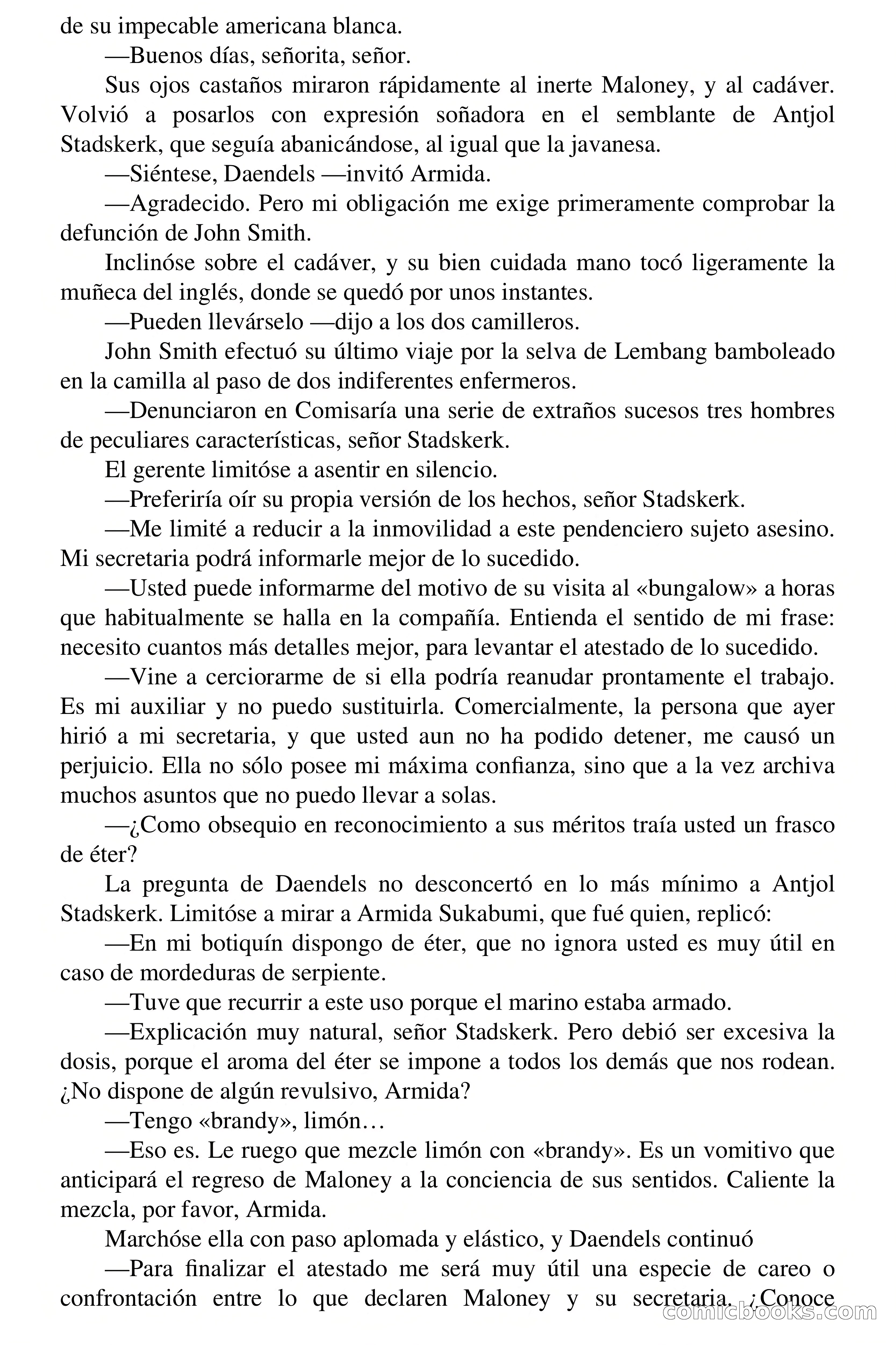 Capitán Pantera: Las siete perlas — page 43 of 73