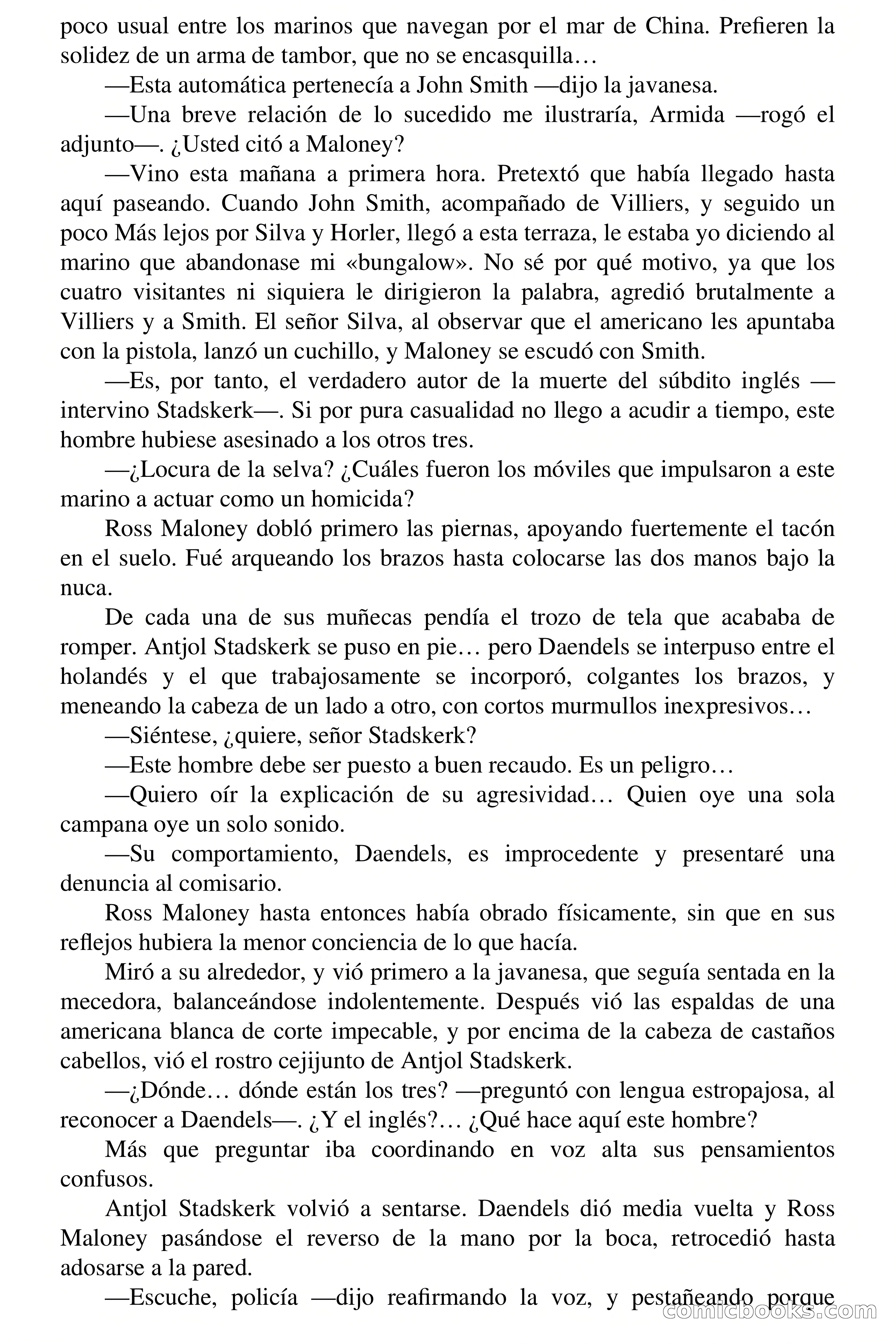 Capitán Pantera: Las siete perlas — page 47 of 73