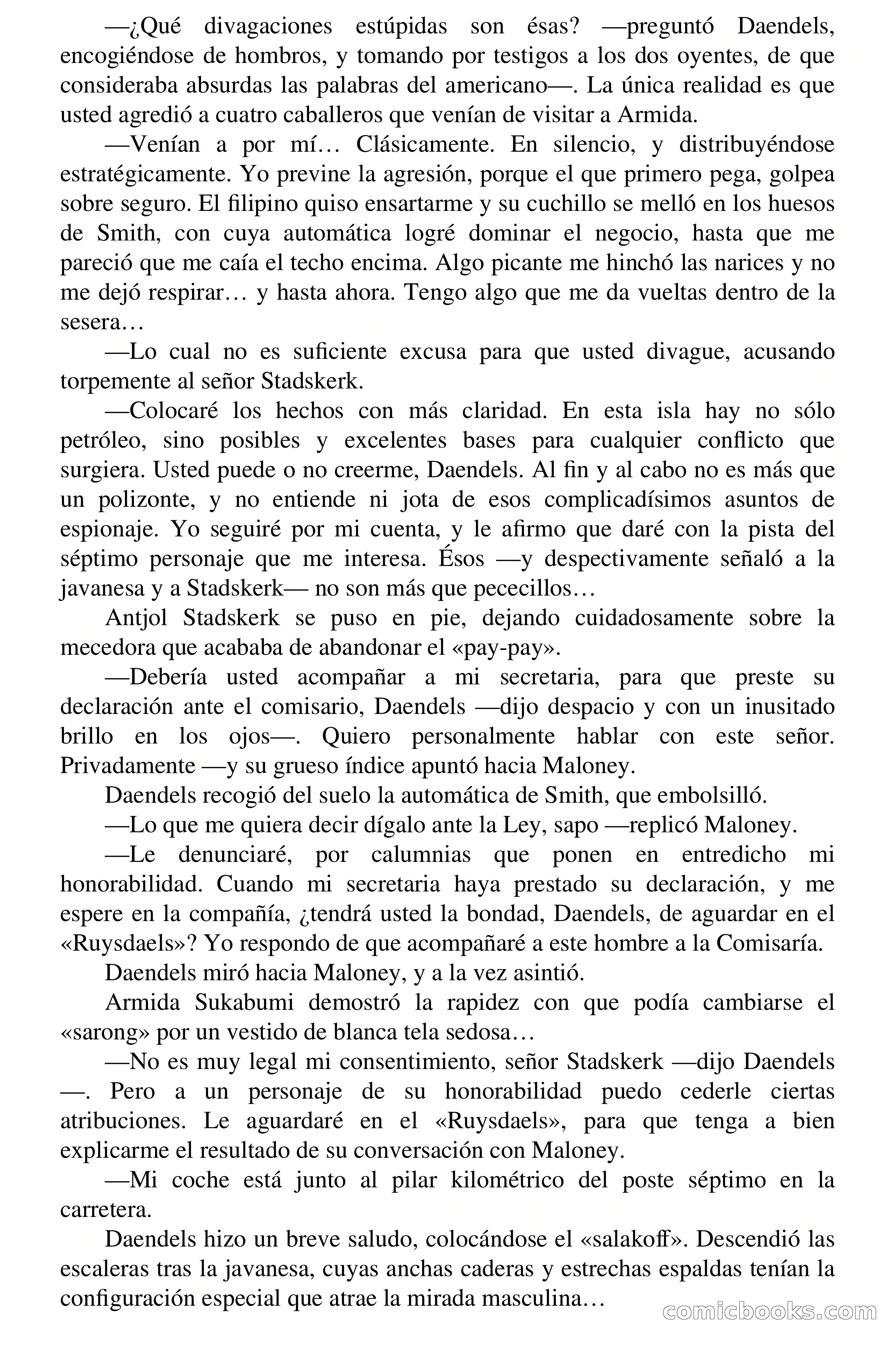 Capitán Pantera: Las siete perlas — page 49 of 73