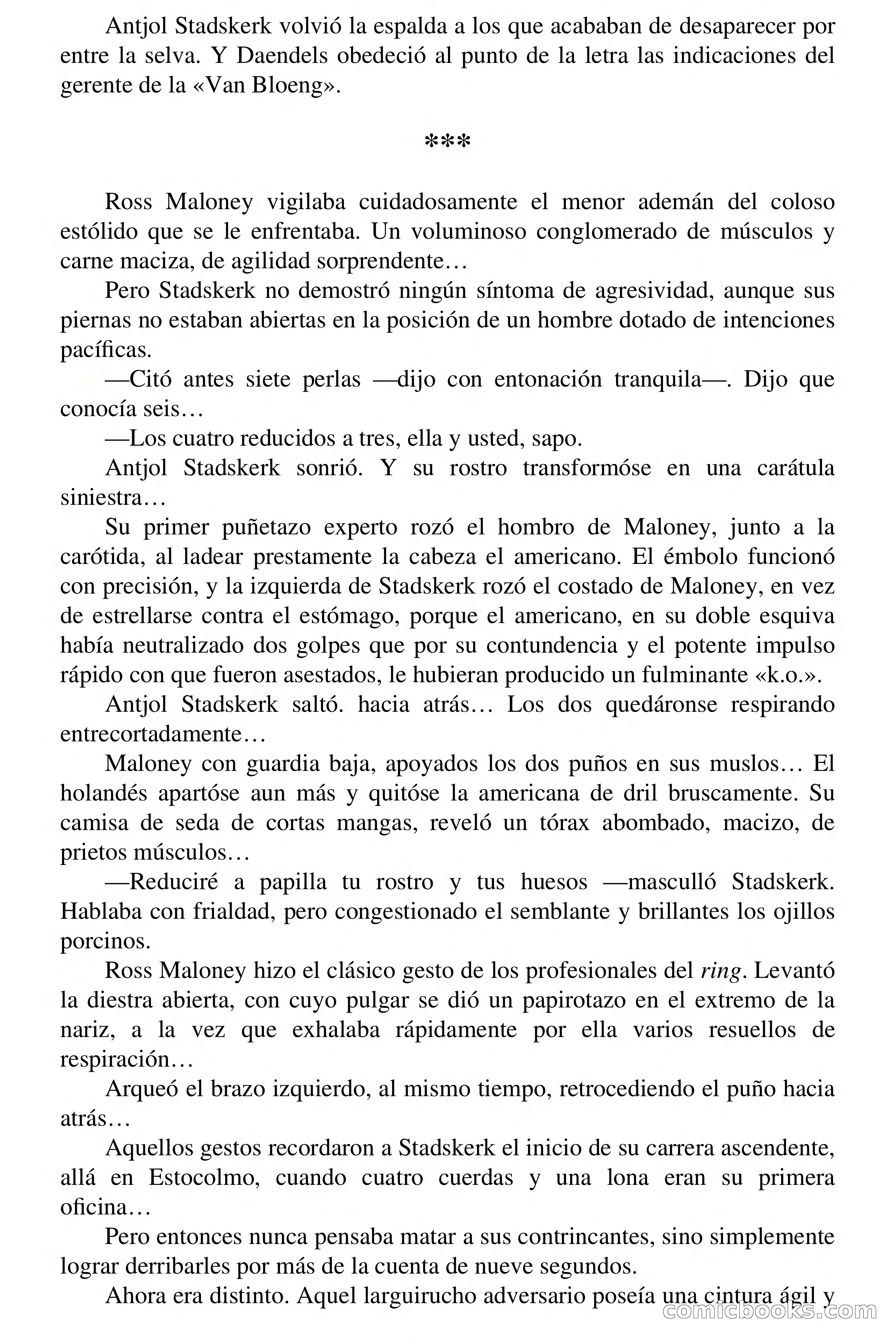 Capitán Pantera: Las siete perlas — page 50 of 73