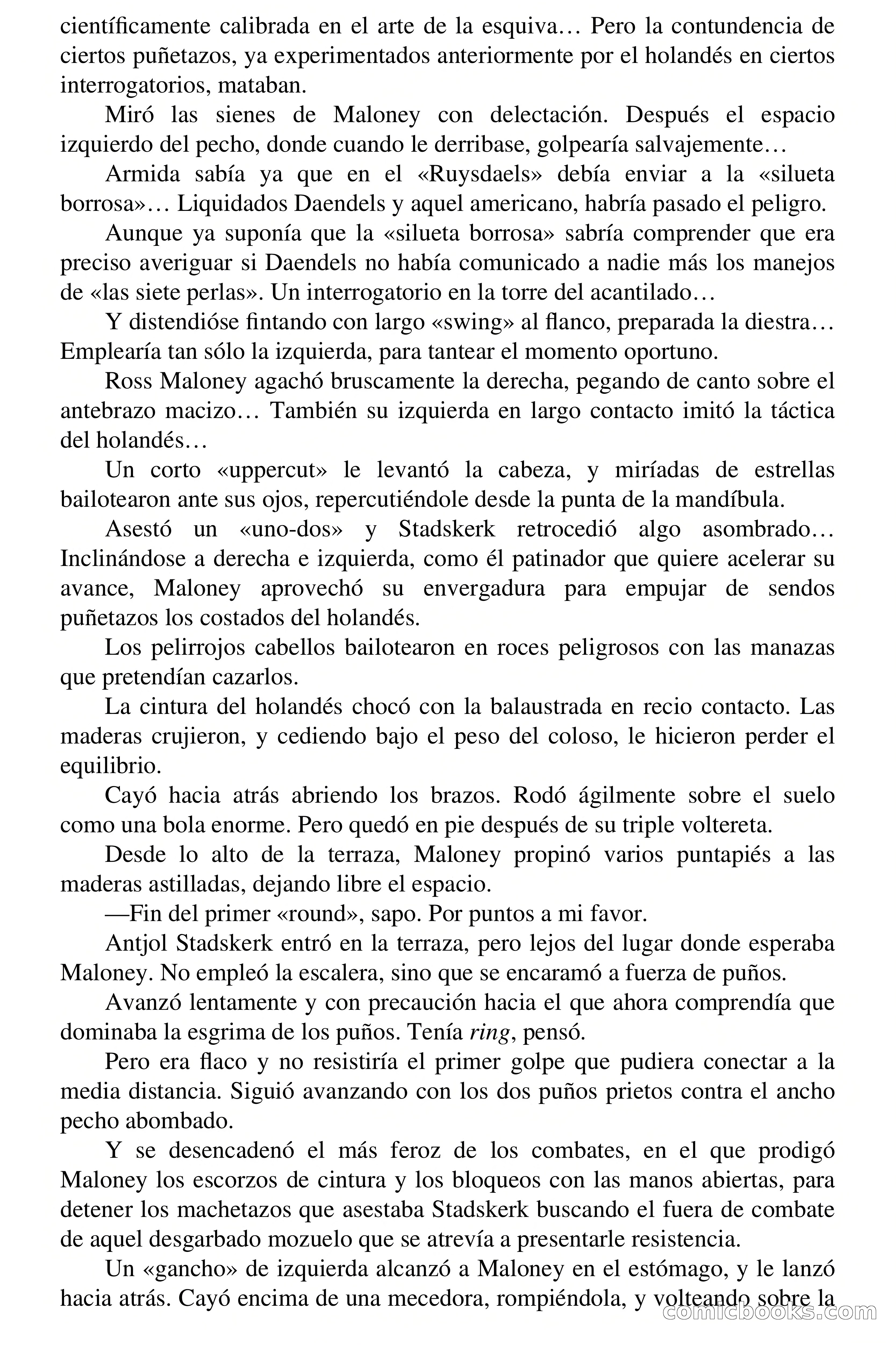Capitán Pantera: Las siete perlas — page 51 of 73