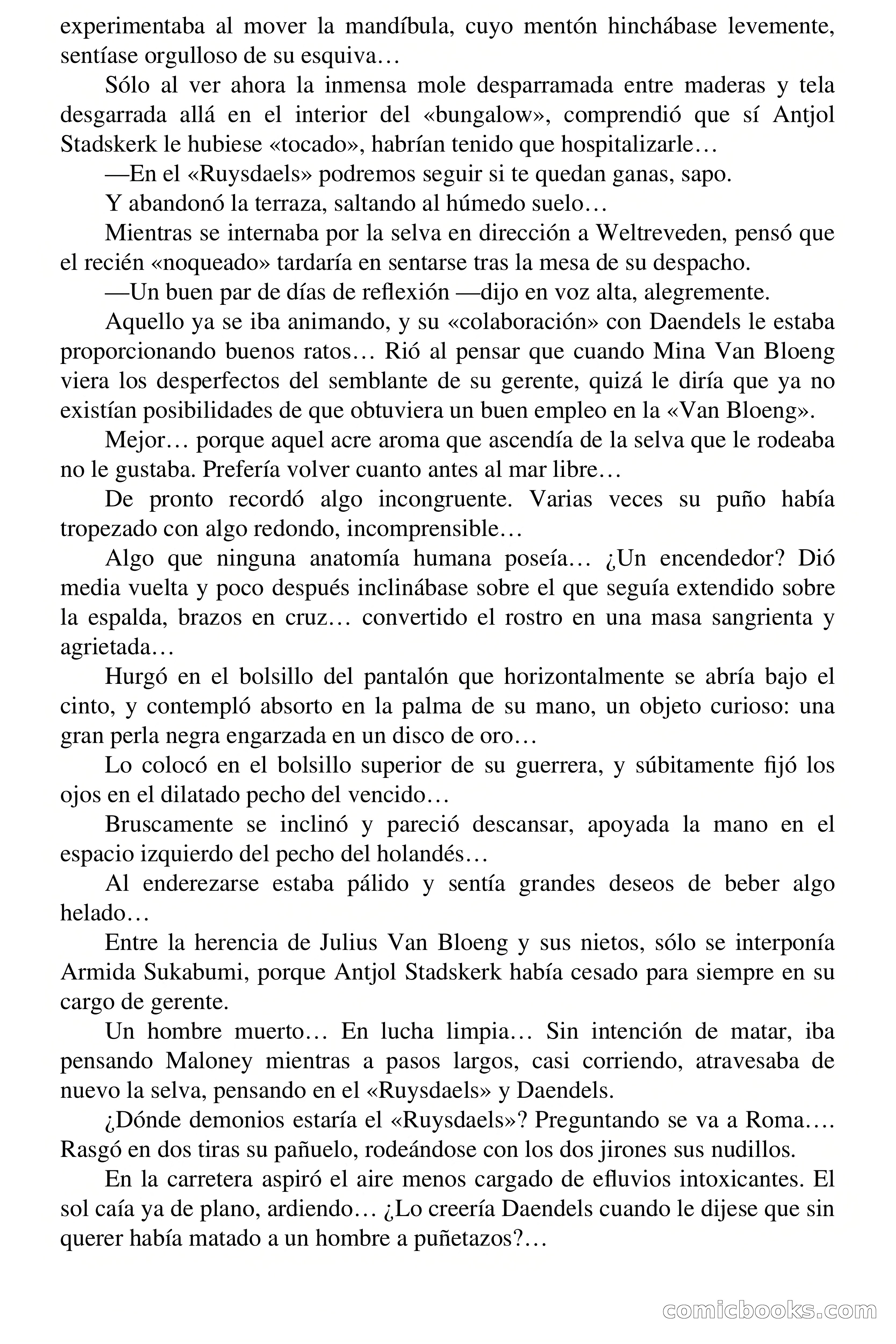 Capitán Pantera: Las siete perlas — page 53 of 73