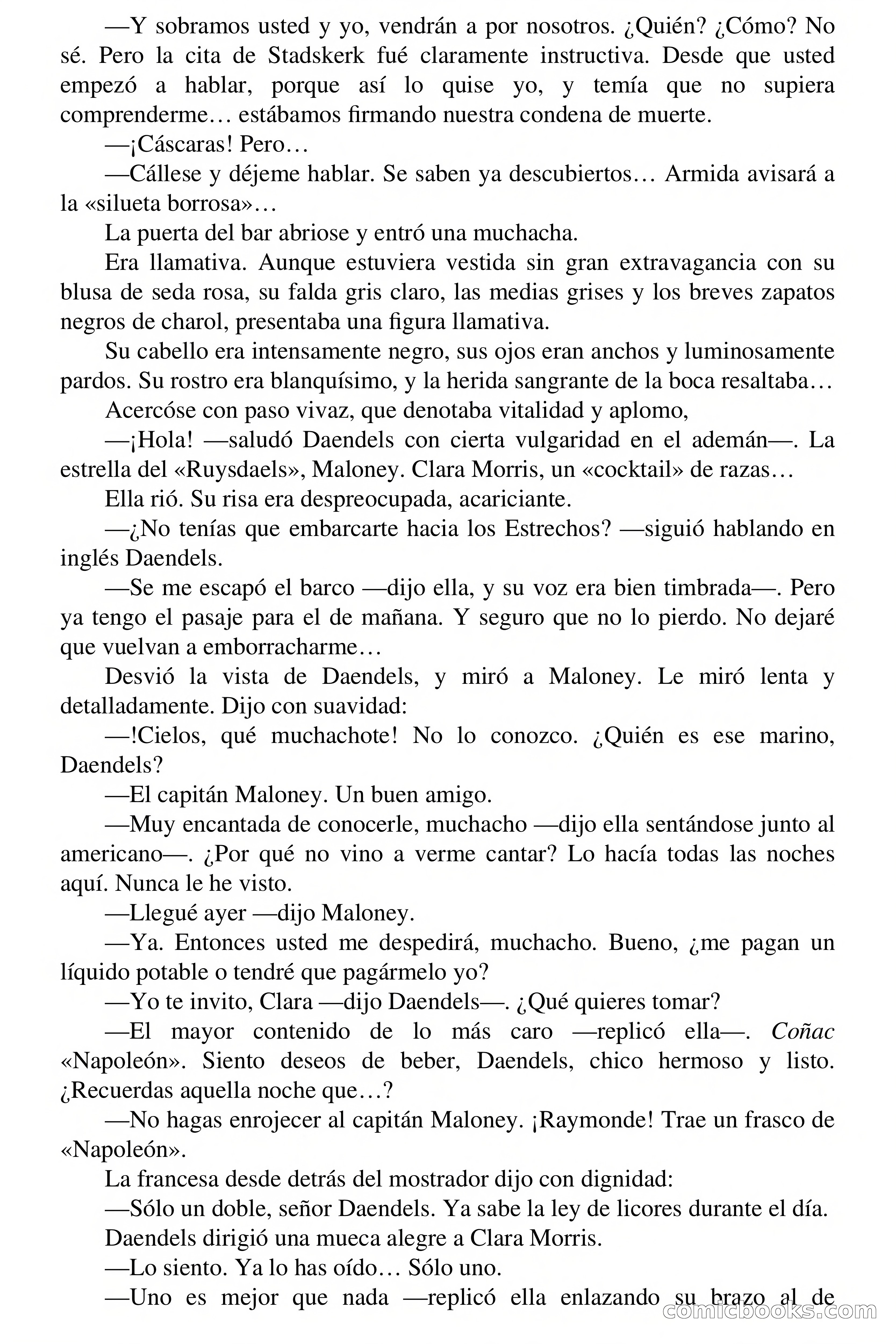 Capitán Pantera: Las siete perlas — page 55 of 73