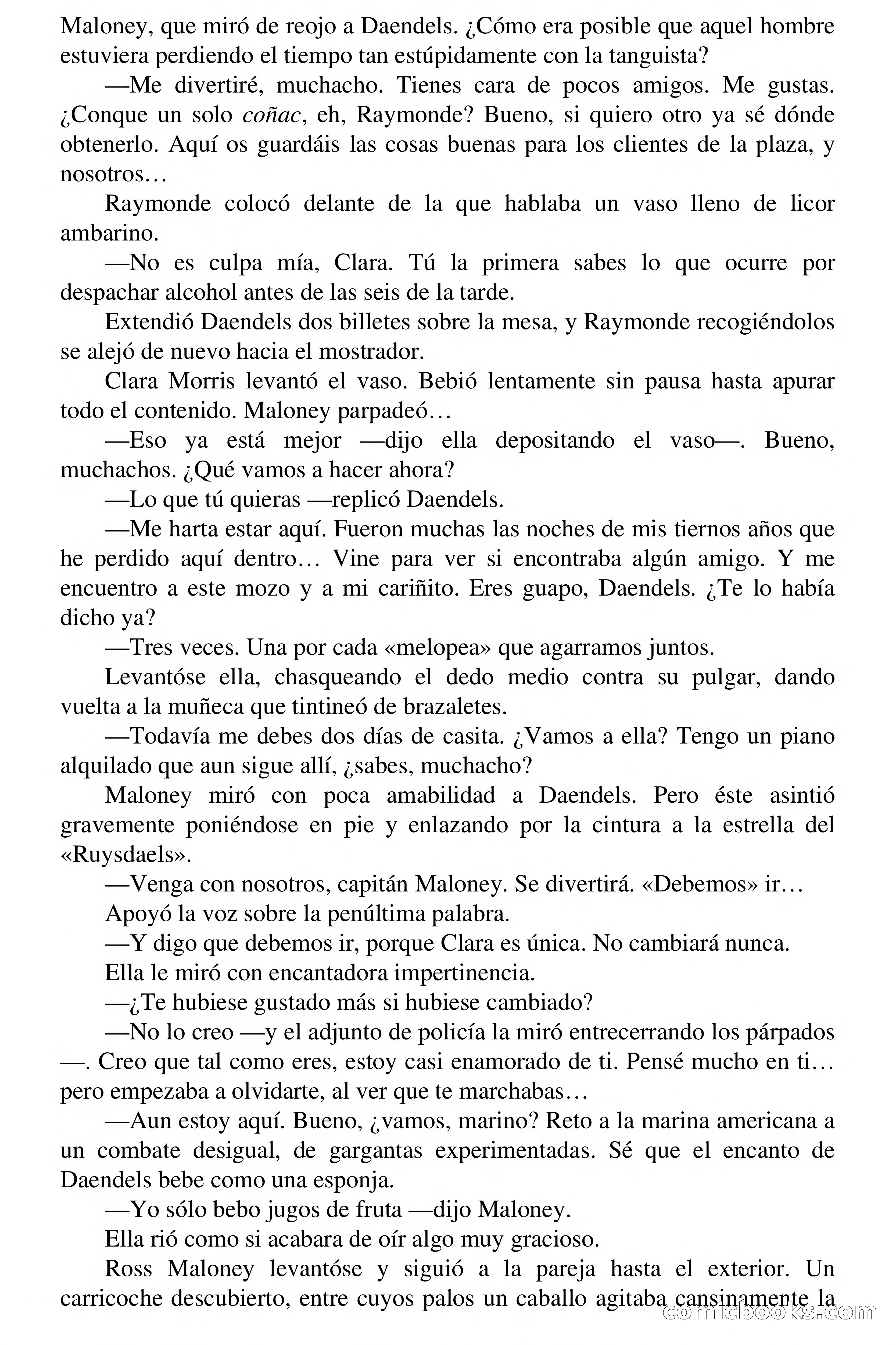 Capitán Pantera: Las siete perlas — page 56 of 73