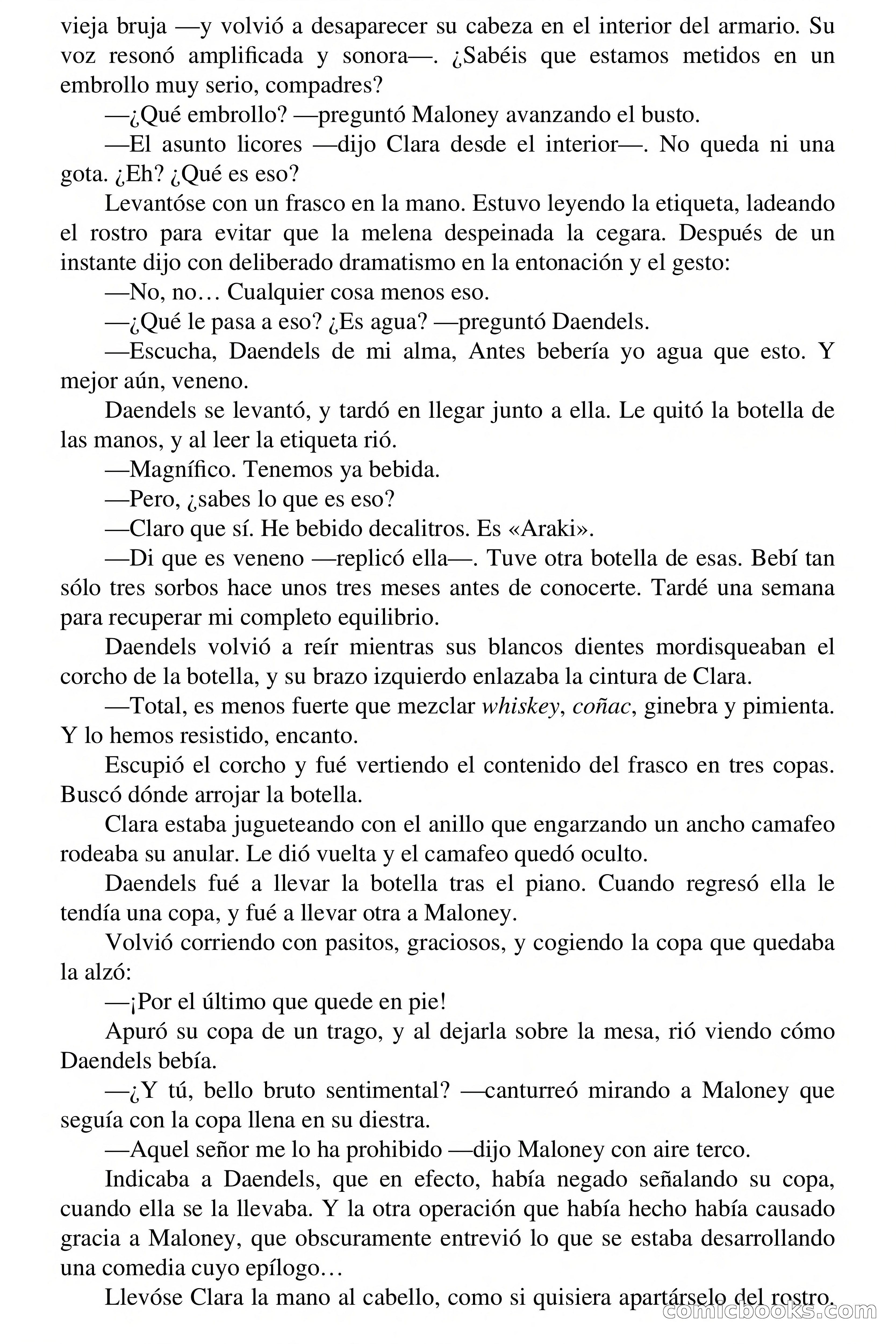Capitán Pantera: Las siete perlas — page 58 of 73