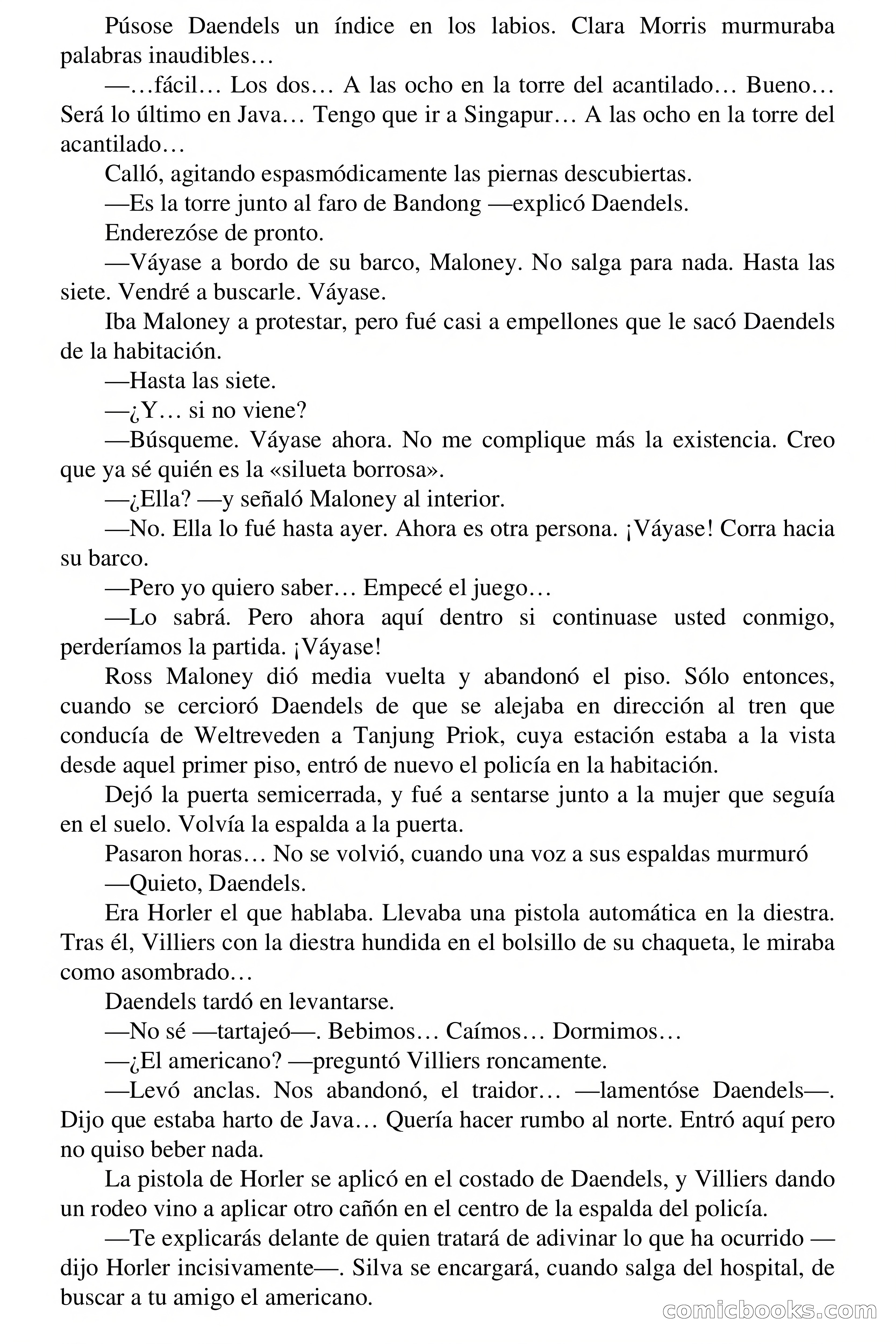 Capitán Pantera: Las siete perlas — page 61 of 73