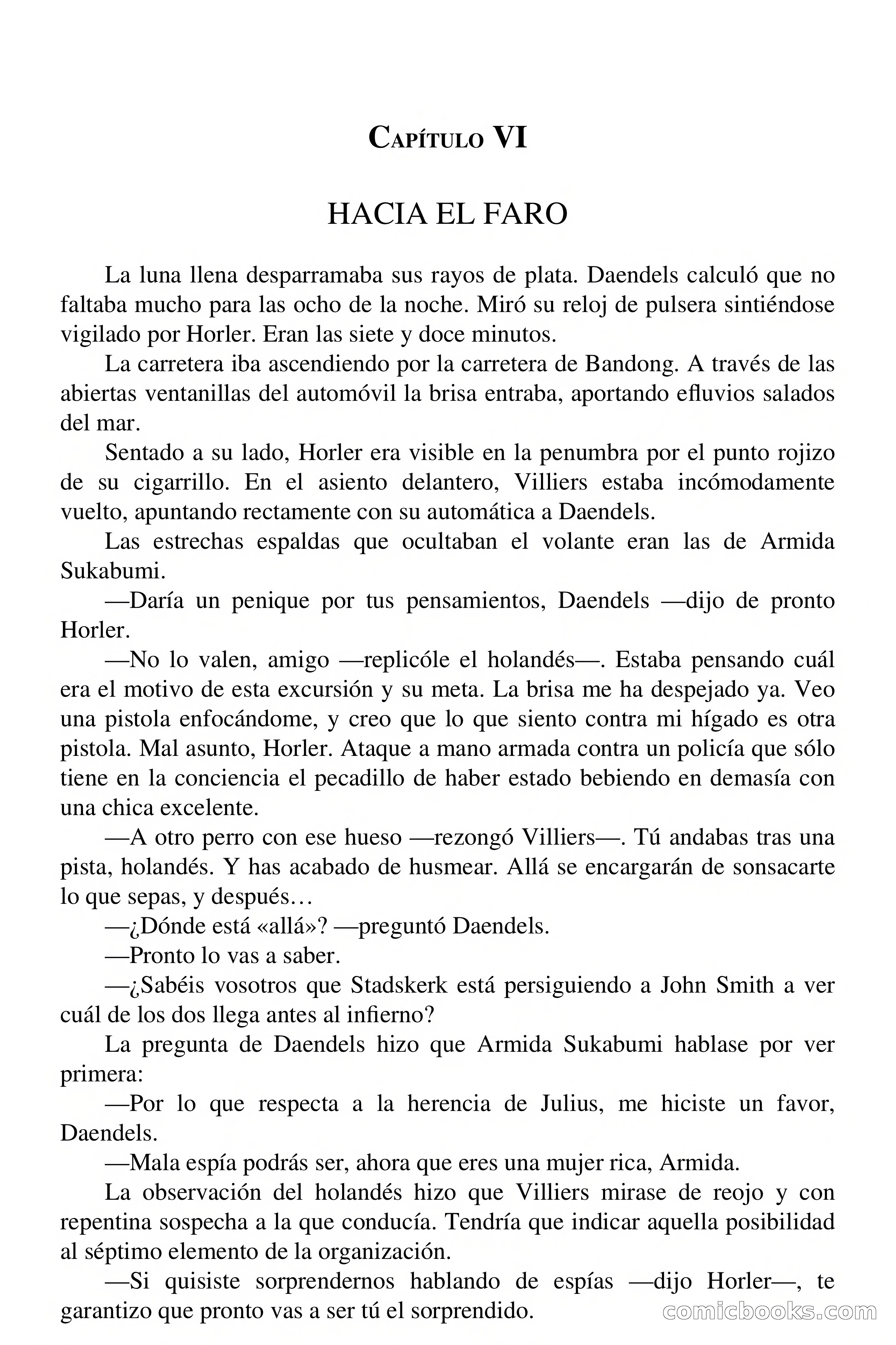 Capitán Pantera: Las siete perlas — page 63 of 73