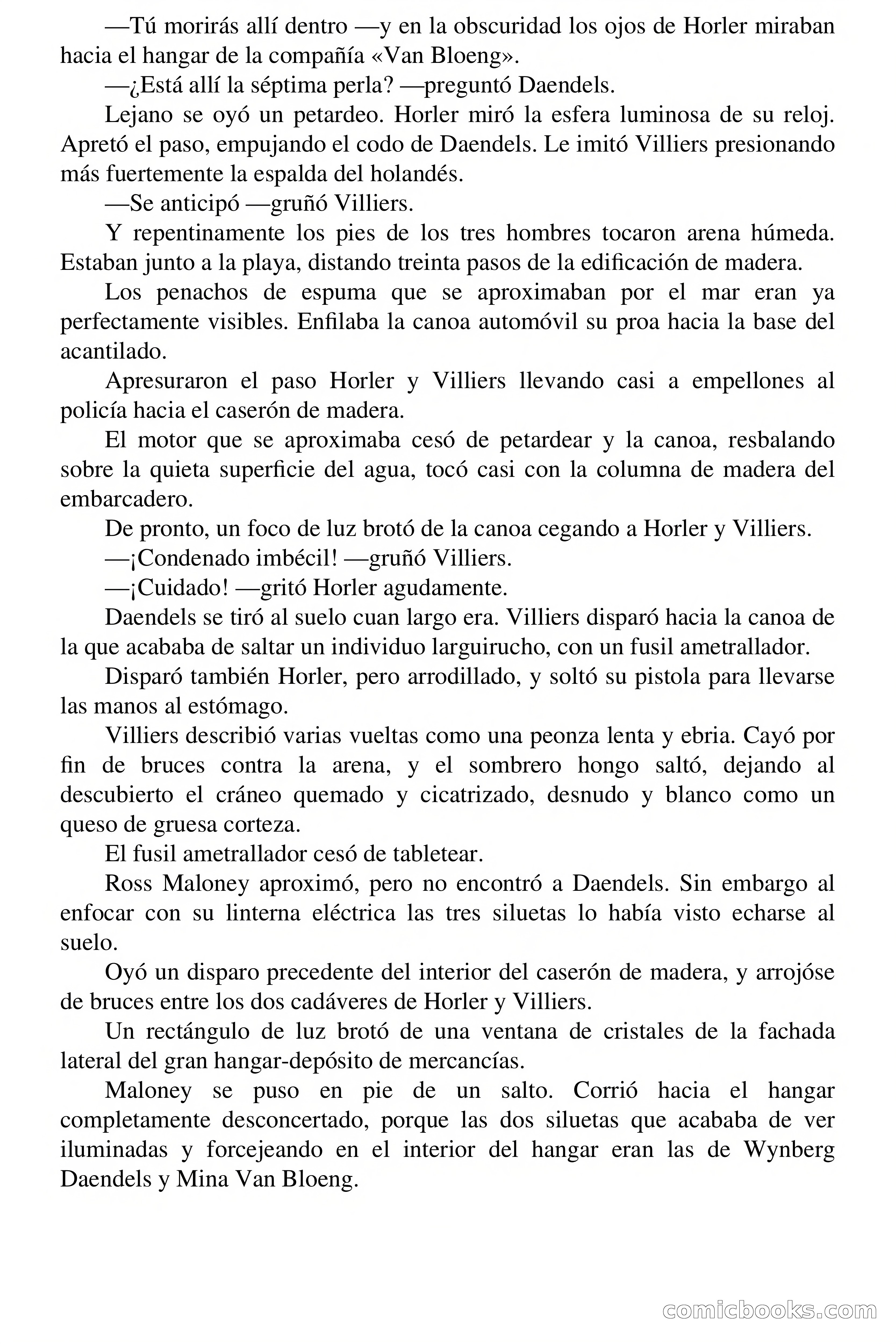 Capitán Pantera: Las siete perlas — page 65 of 73