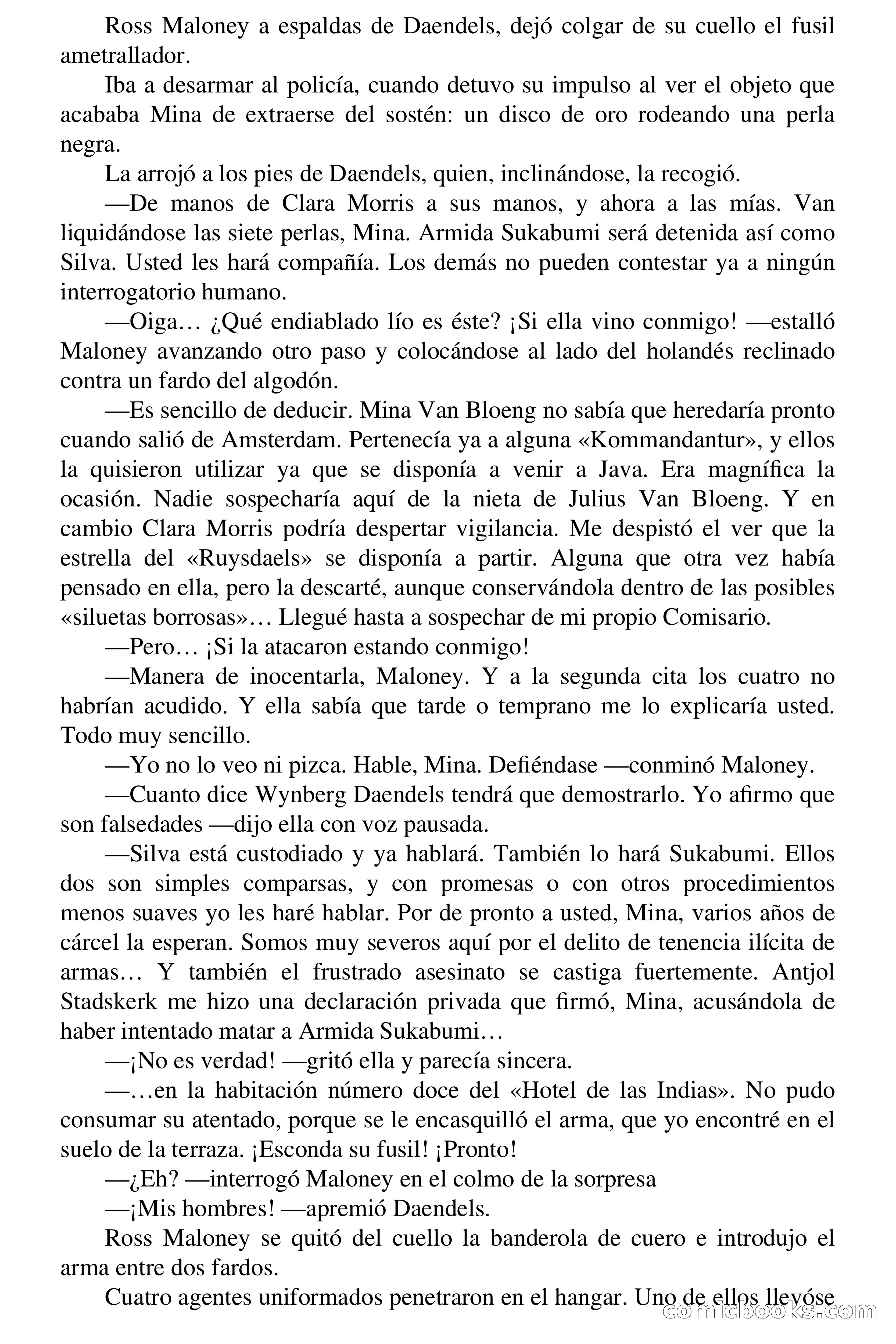 Capitán Pantera: Las siete perlas — page 67 of 73