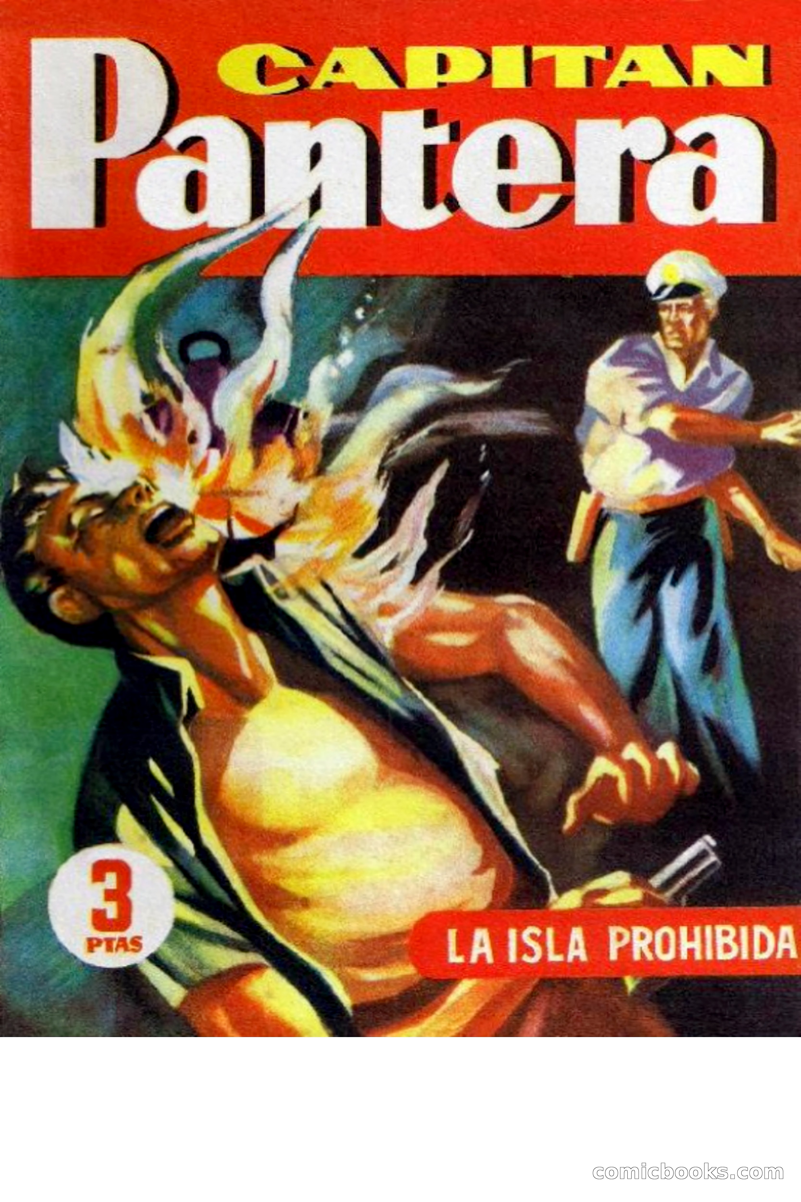 Capitán Pantera: La isla prohibida