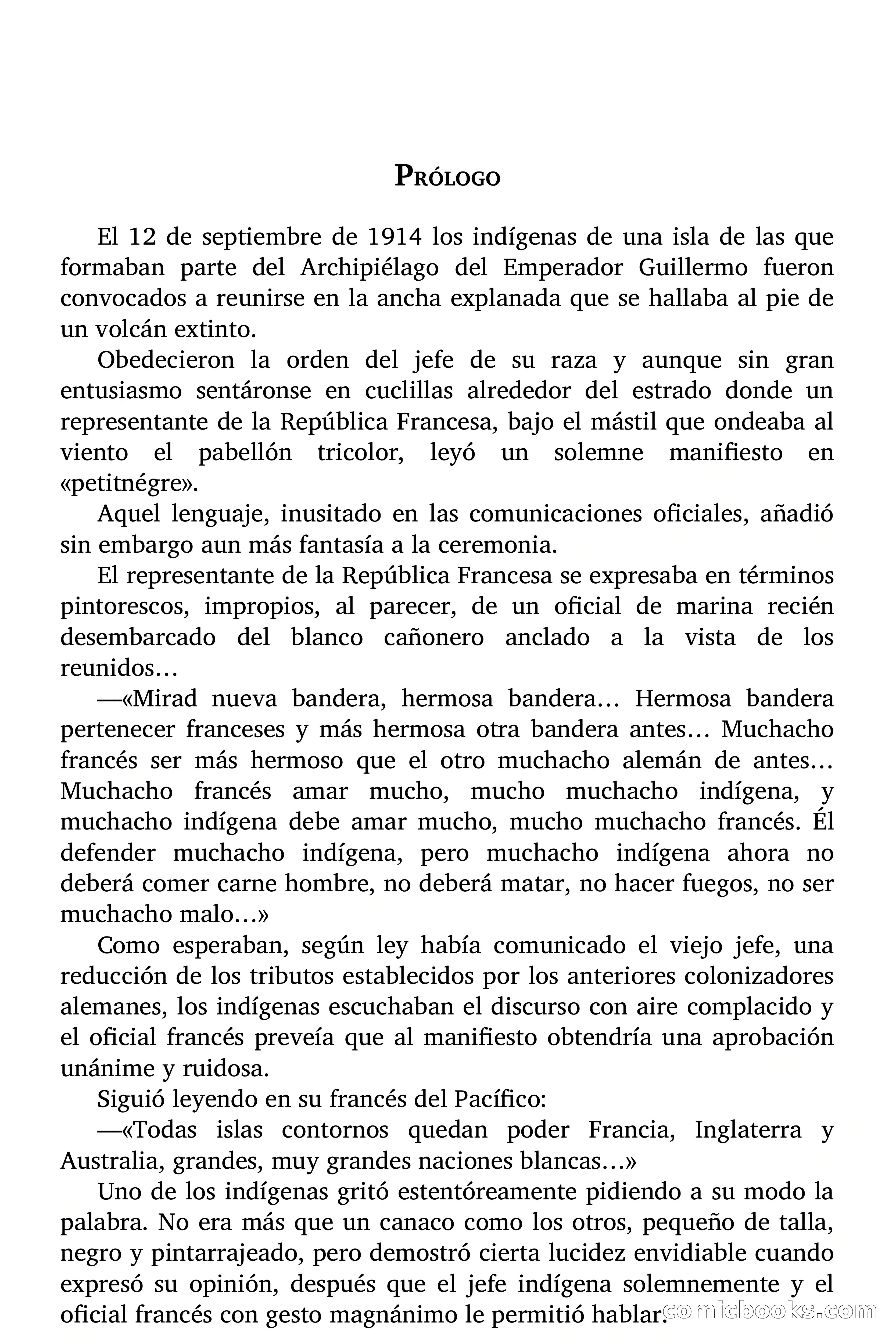 Capitán Pantera: La isla prohibida — page 5 of 83
