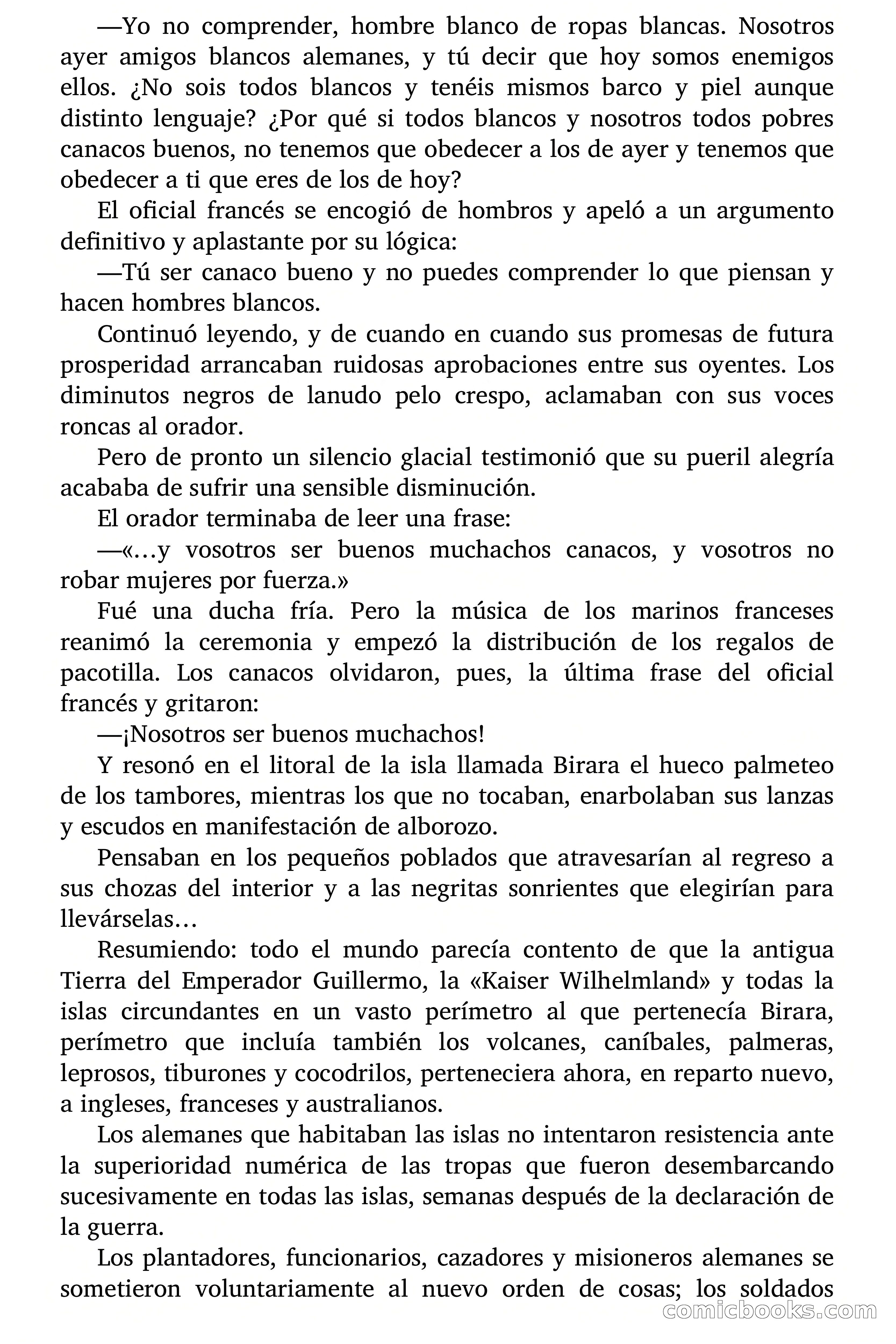 Capitán Pantera: La isla prohibida — page 6 of 83