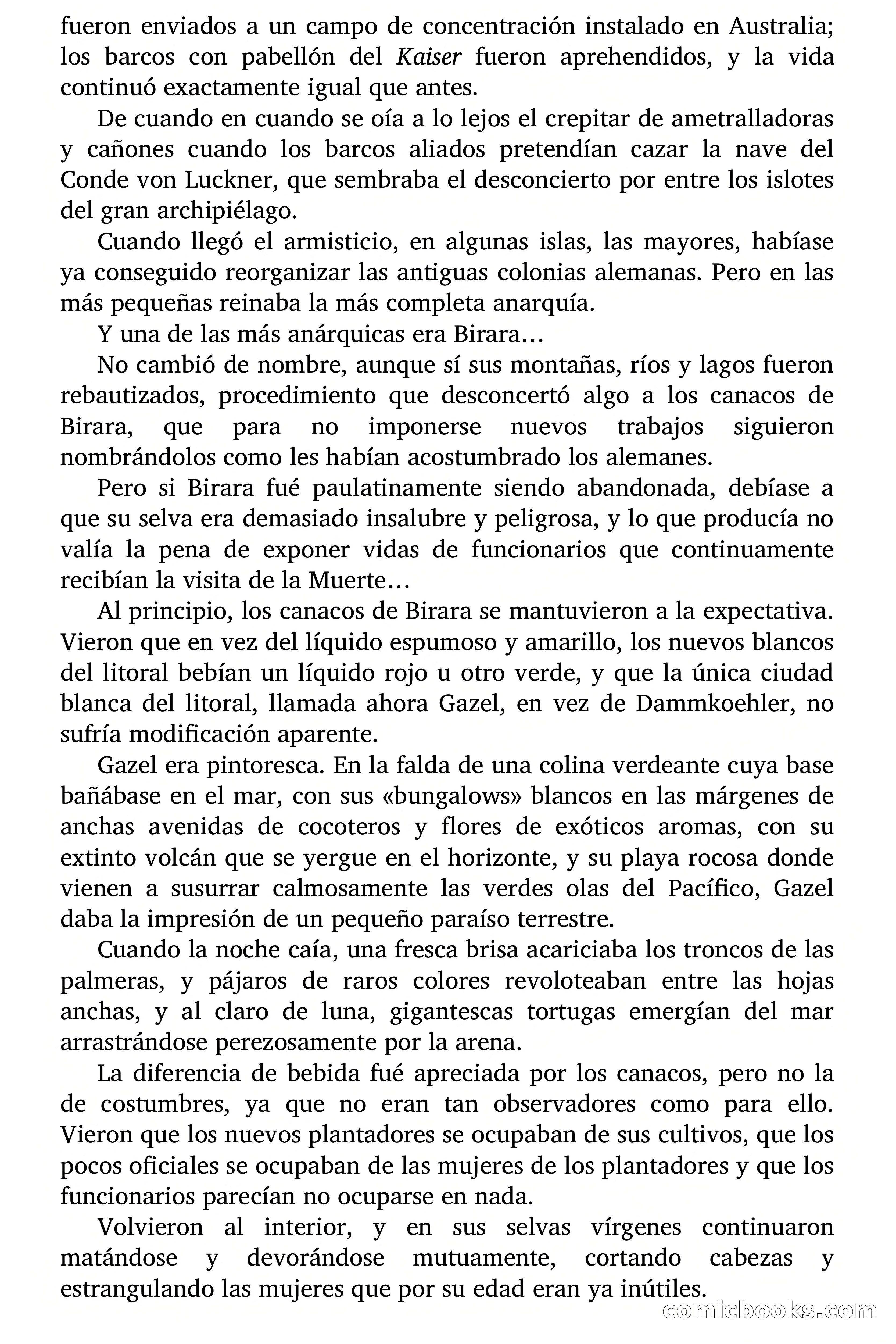 Capitán Pantera: La isla prohibida — page 7 of 83
