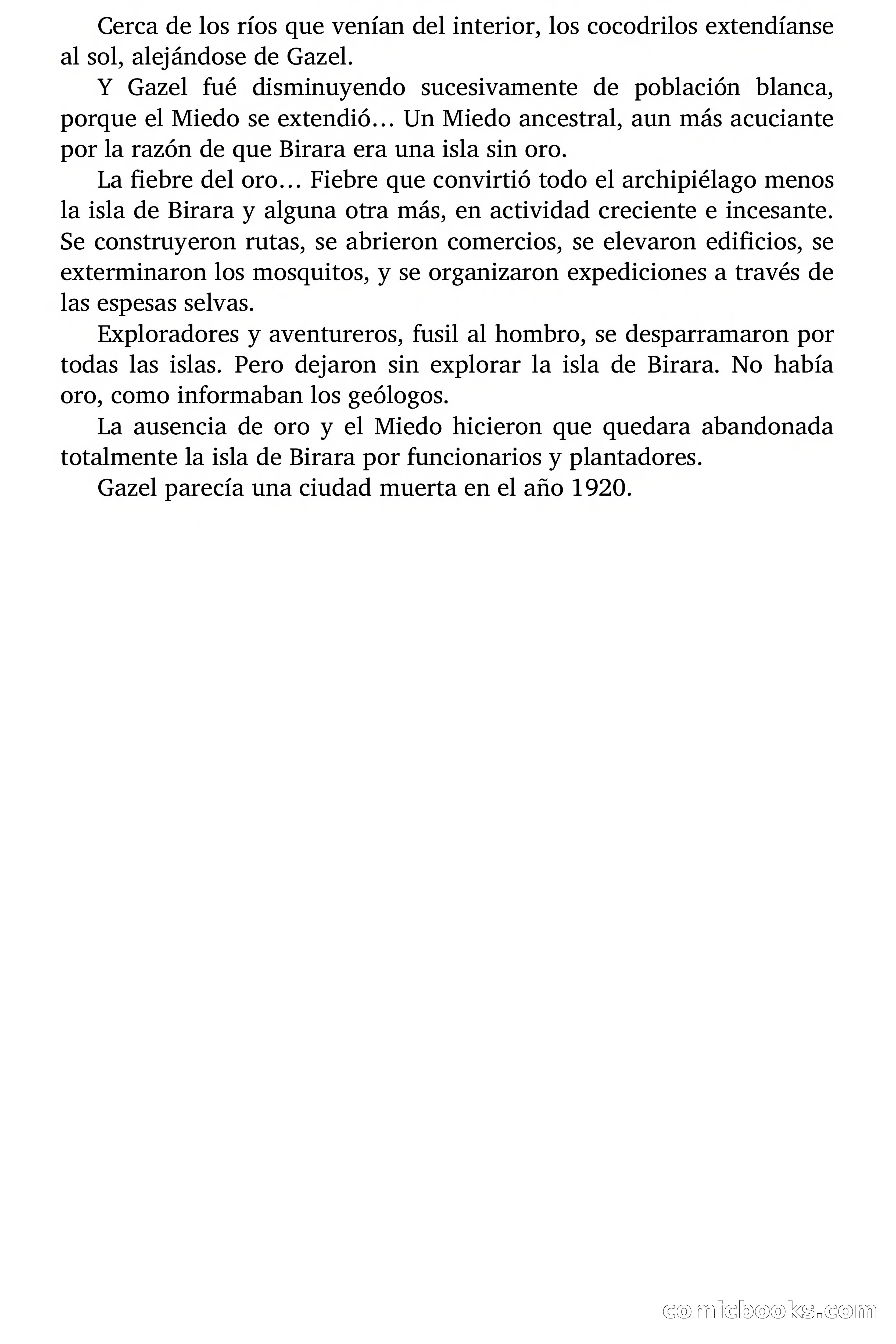 Capitán Pantera: La isla prohibida — page 8 of 83