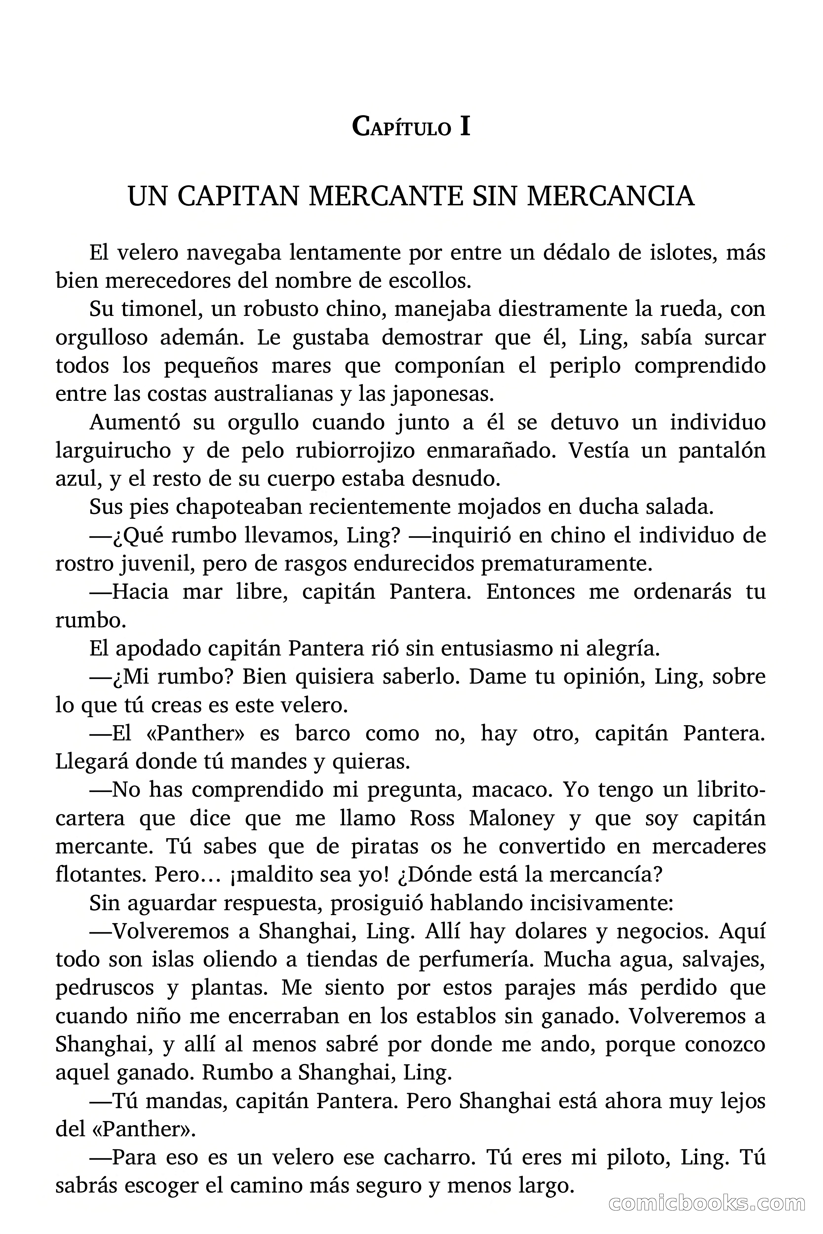 Capitán Pantera: La isla prohibida — page 9 of 83