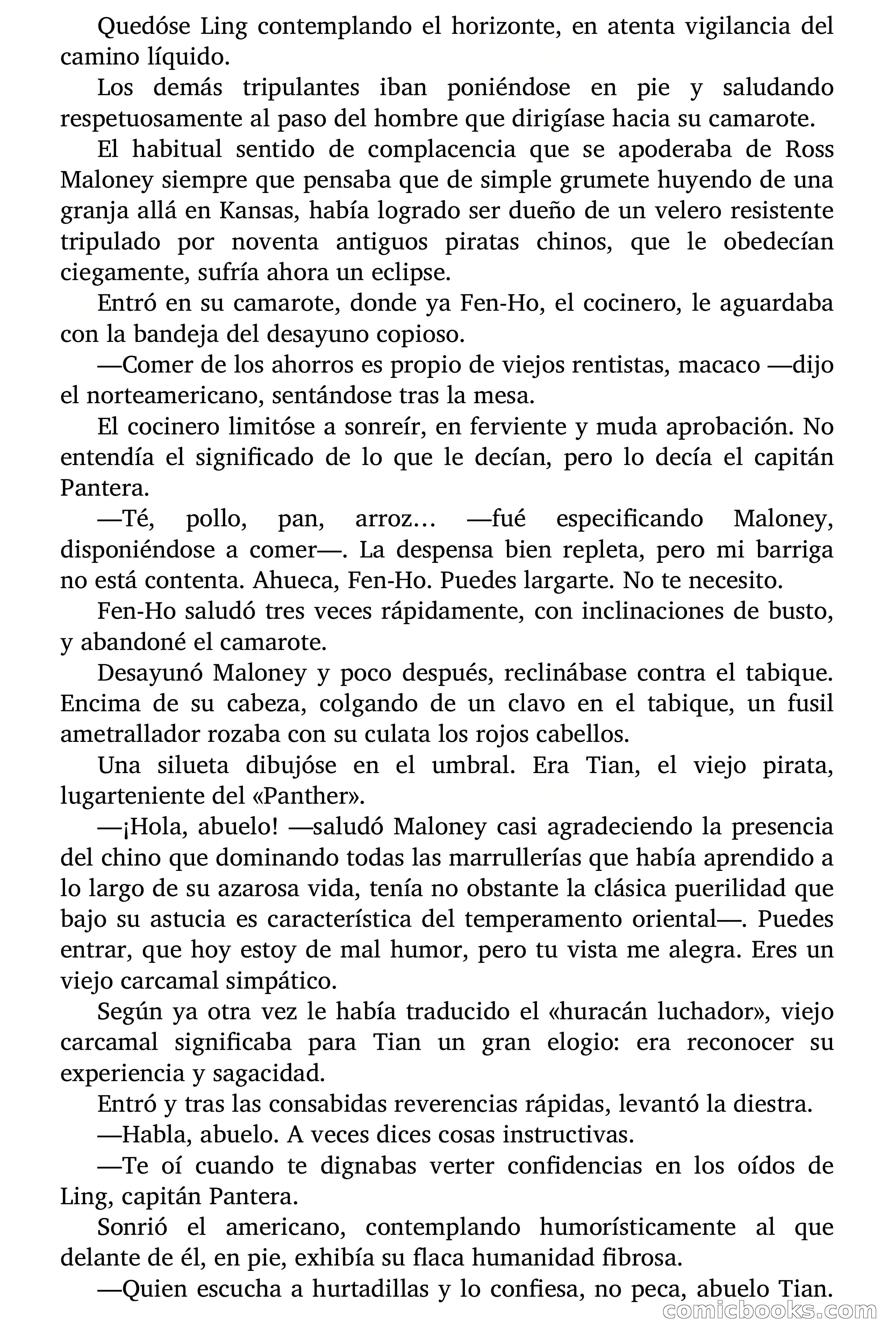 Capitán Pantera: La isla prohibida — page 10 of 83