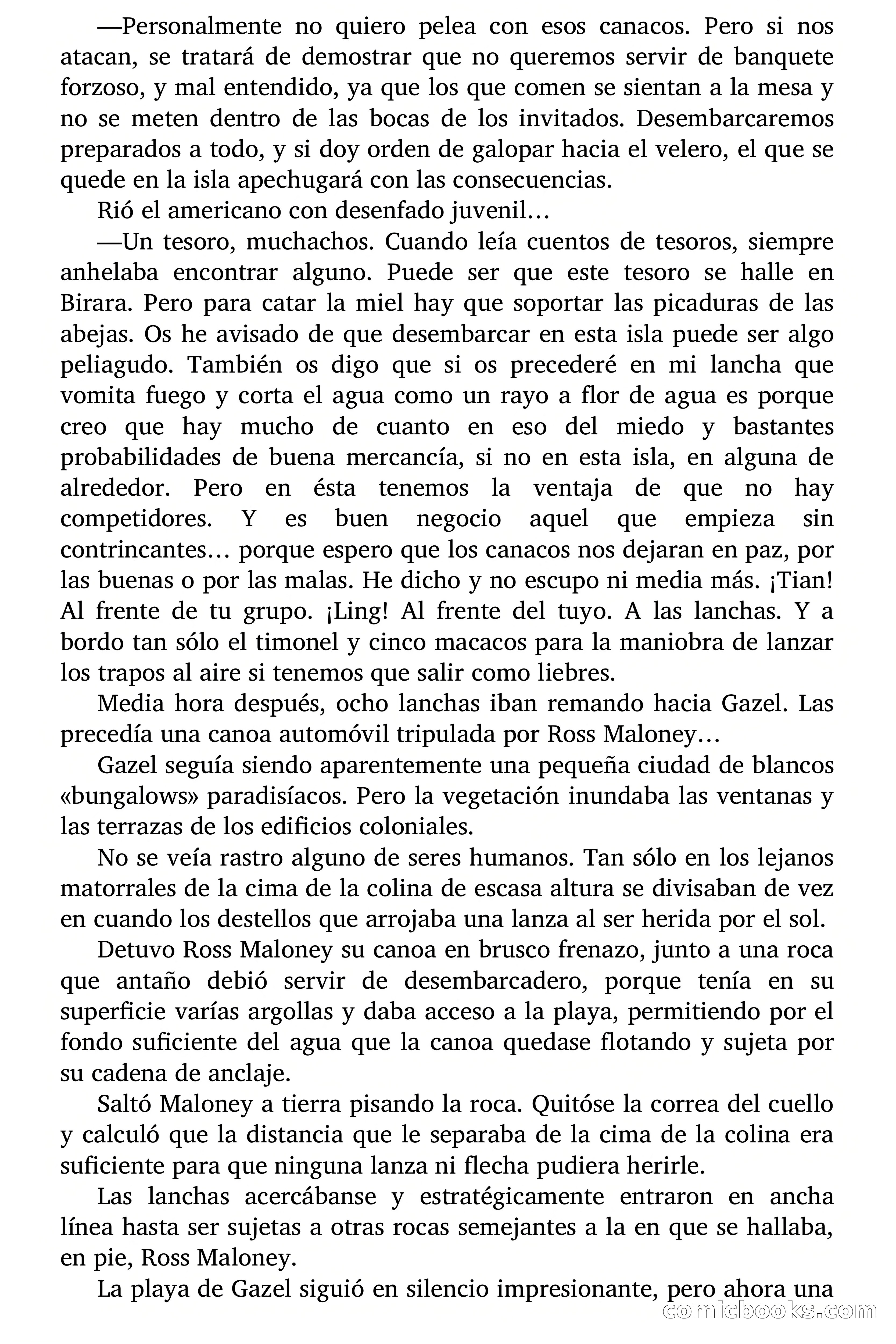 Capitán Pantera: La isla prohibida — page 16 of 83