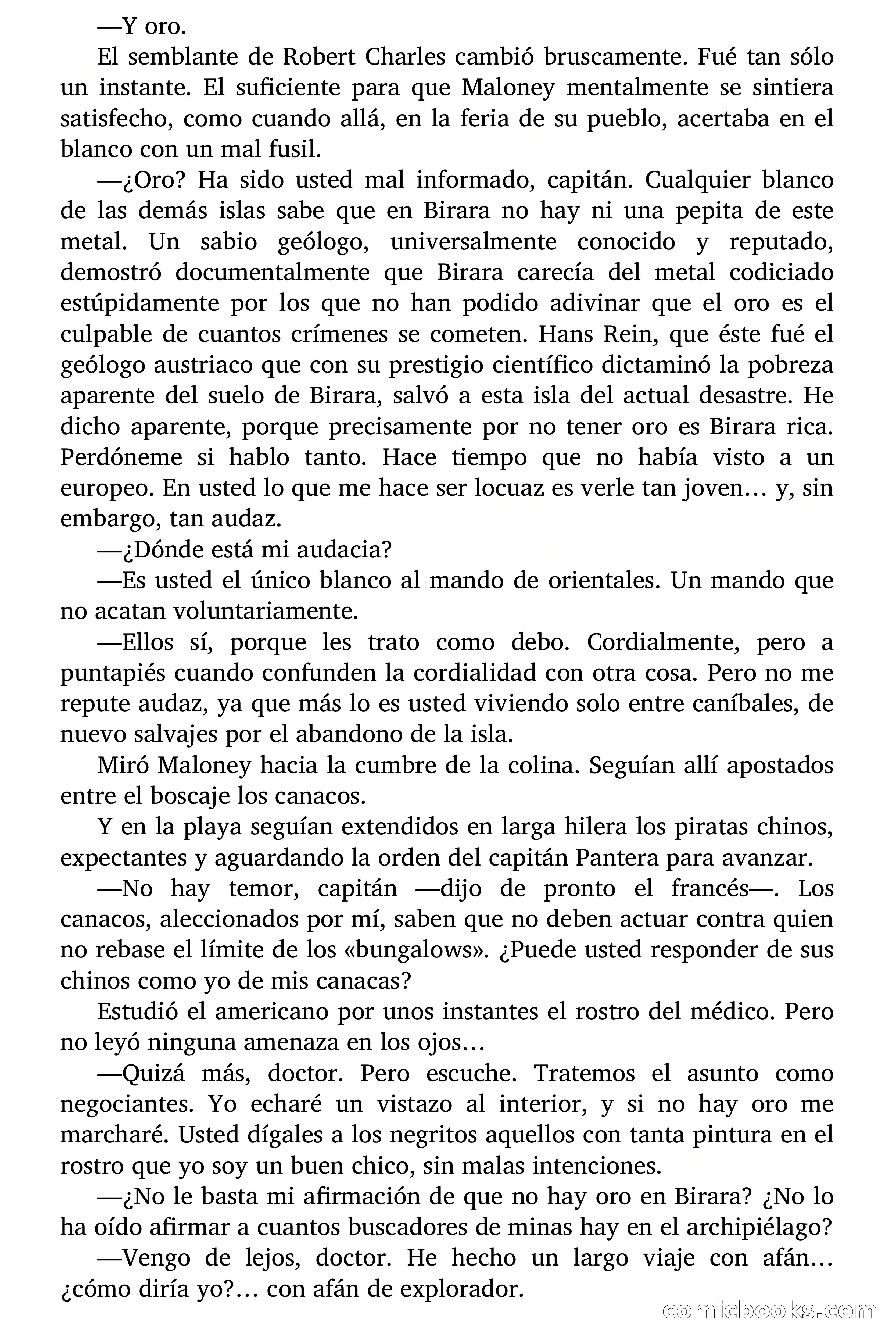 Capitán Pantera: La isla prohibida — page 21 of 83
